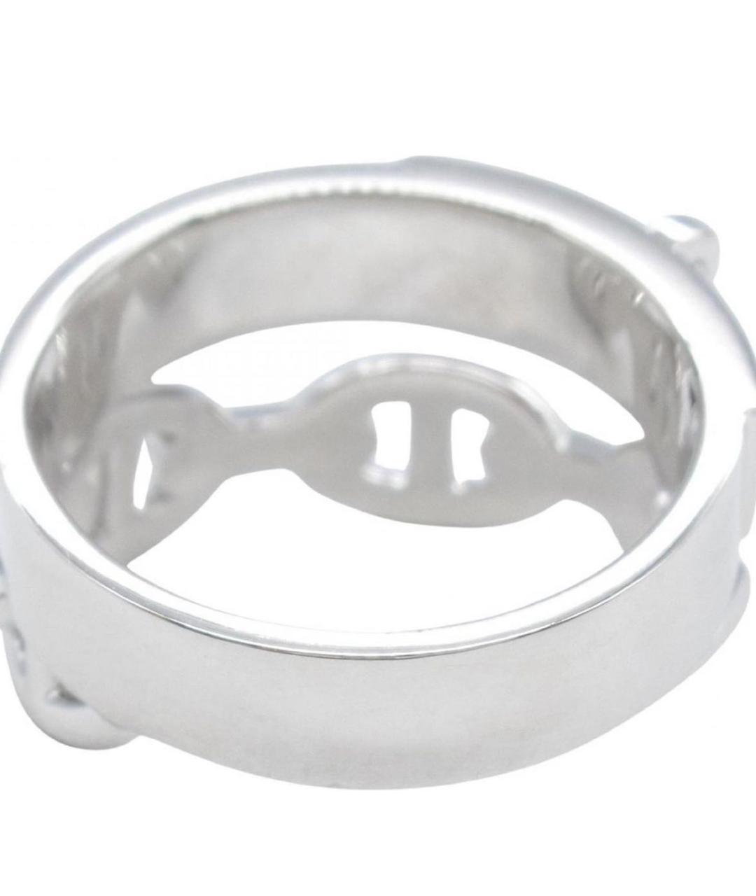 HERMES Серебряное кольцо из белого золота, фото 3