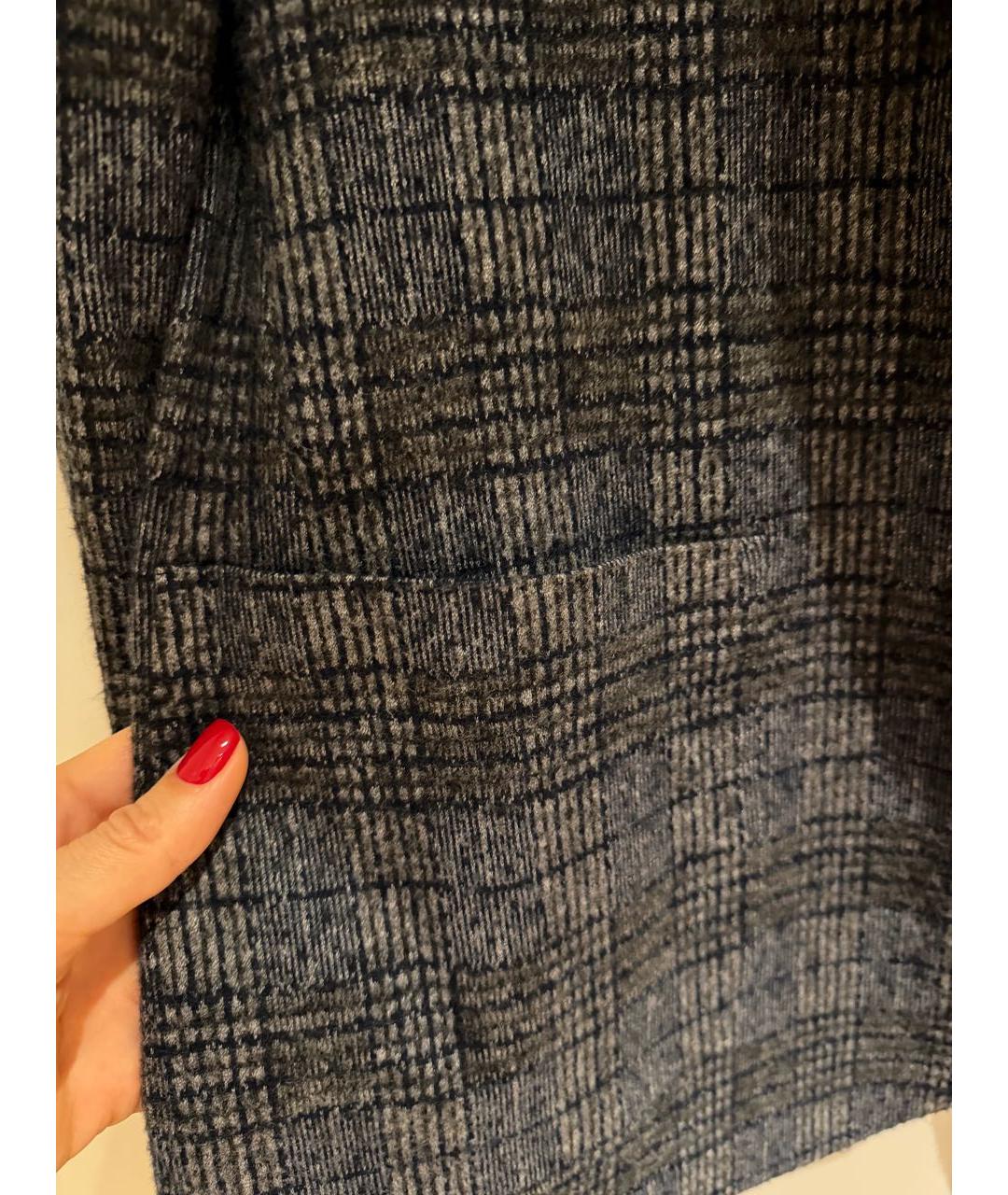 LARDINI Синий хлопковый пиджак, фото 6