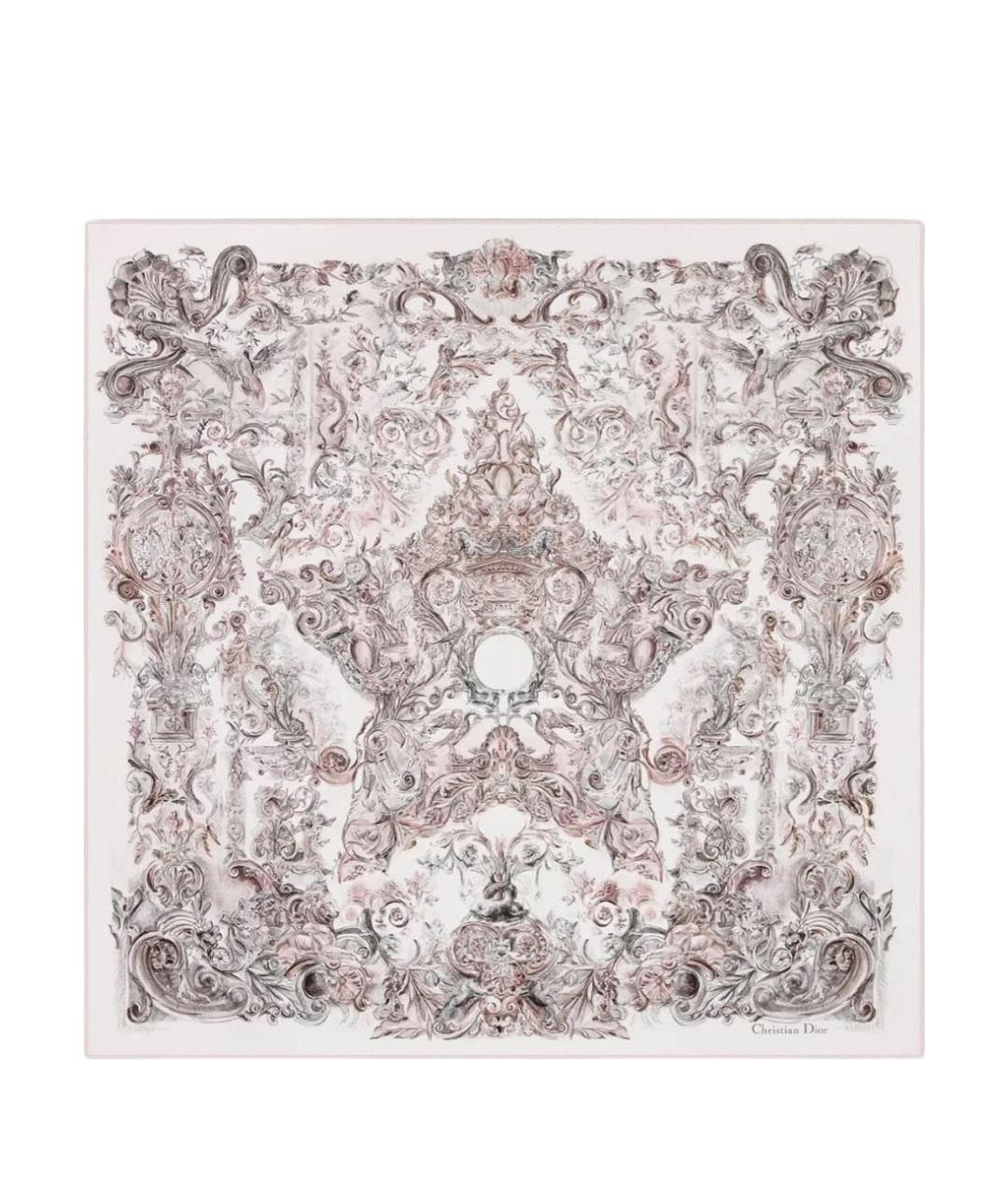 CHRISTIAN DIOR Мульти шелковый платок, фото 1