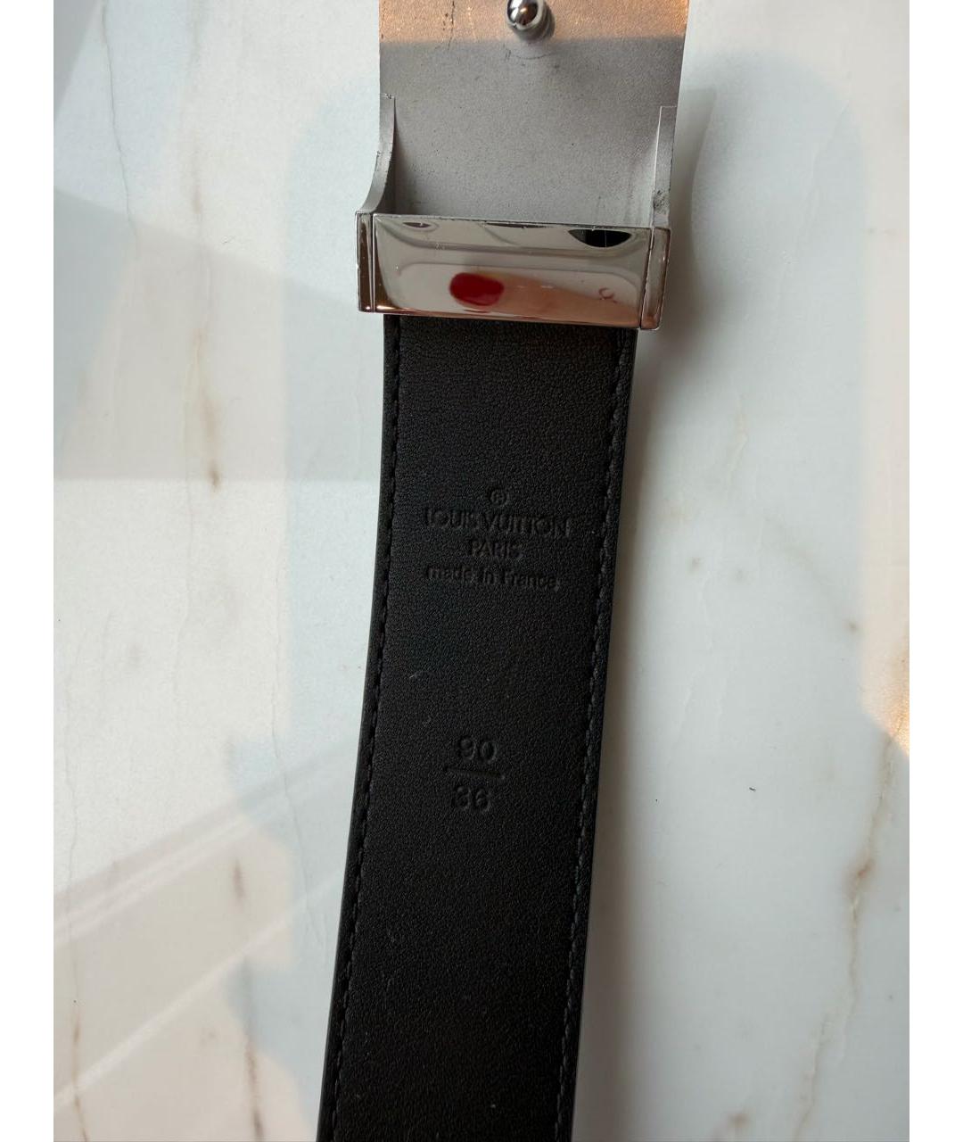 LOUIS VUITTON Коричневый ремень, фото 4