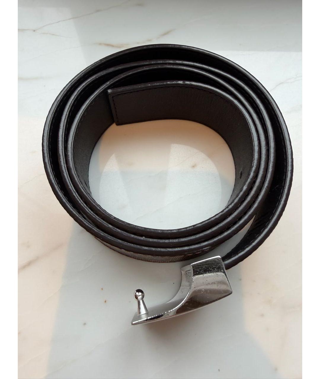 LOUIS VUITTON Коричневый ремень, фото 2