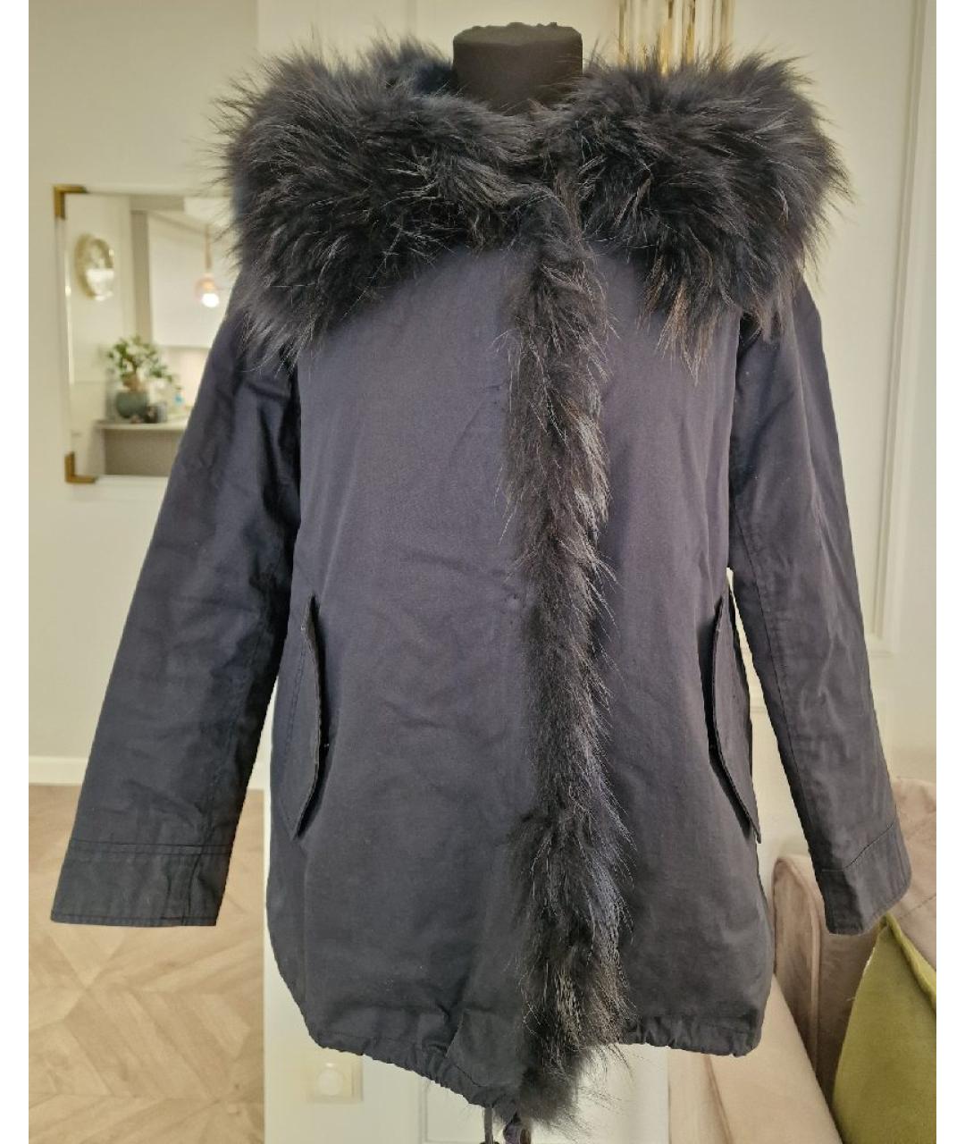 WEEKEND MAX MARA Темно-синяя хлопковая парка, фото 10