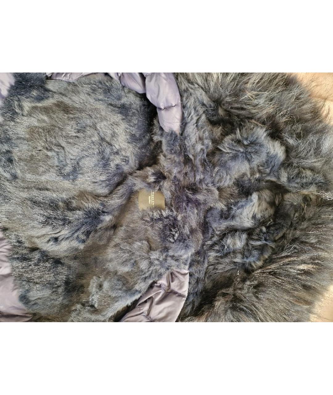 WEEKEND MAX MARA Темно-синяя хлопковая парка, фото 8