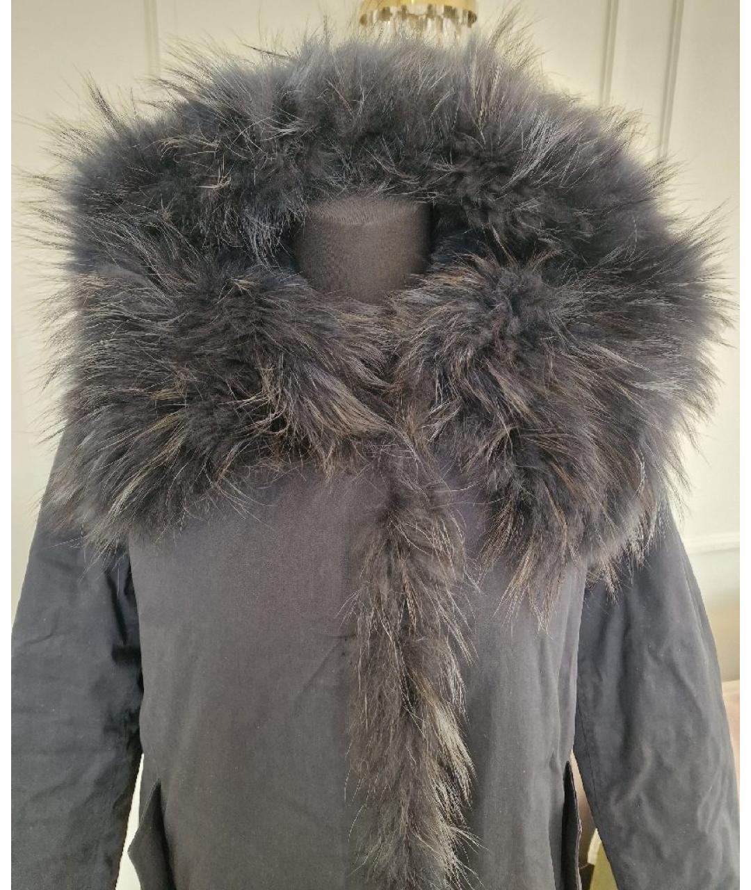 WEEKEND MAX MARA Темно-синяя хлопковая парка, фото 4