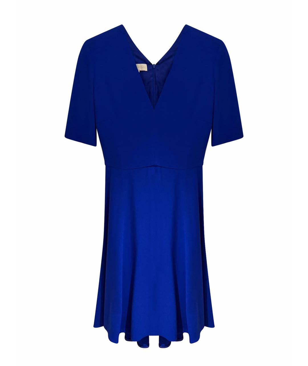 STELLA MCCARTNEY Синее полиэстеровое коктейльное платье, фото 1