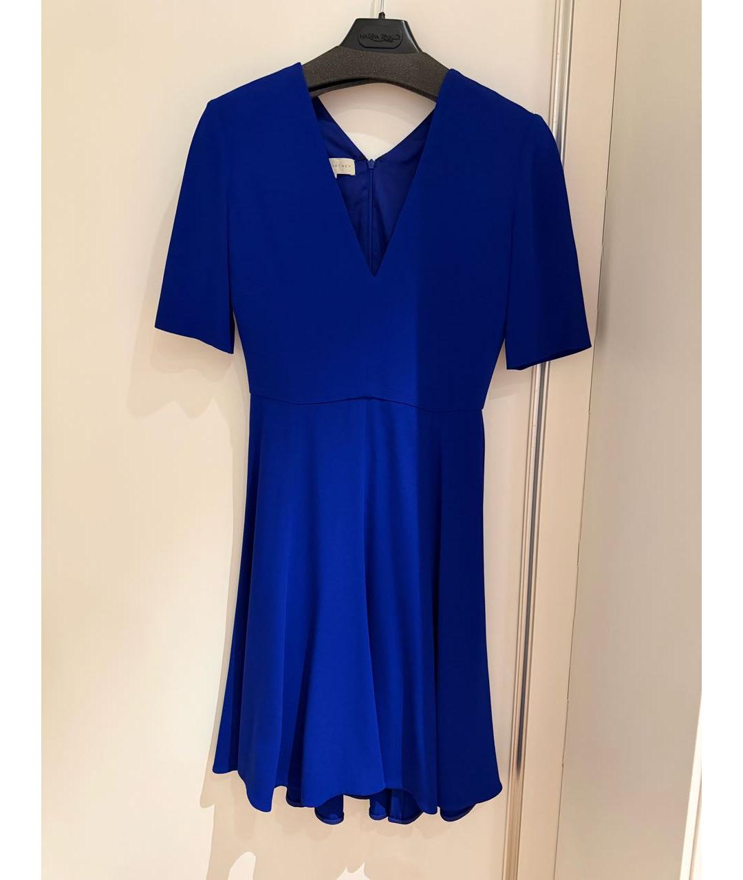 STELLA MCCARTNEY Синее полиэстеровое коктейльное платье, фото 6