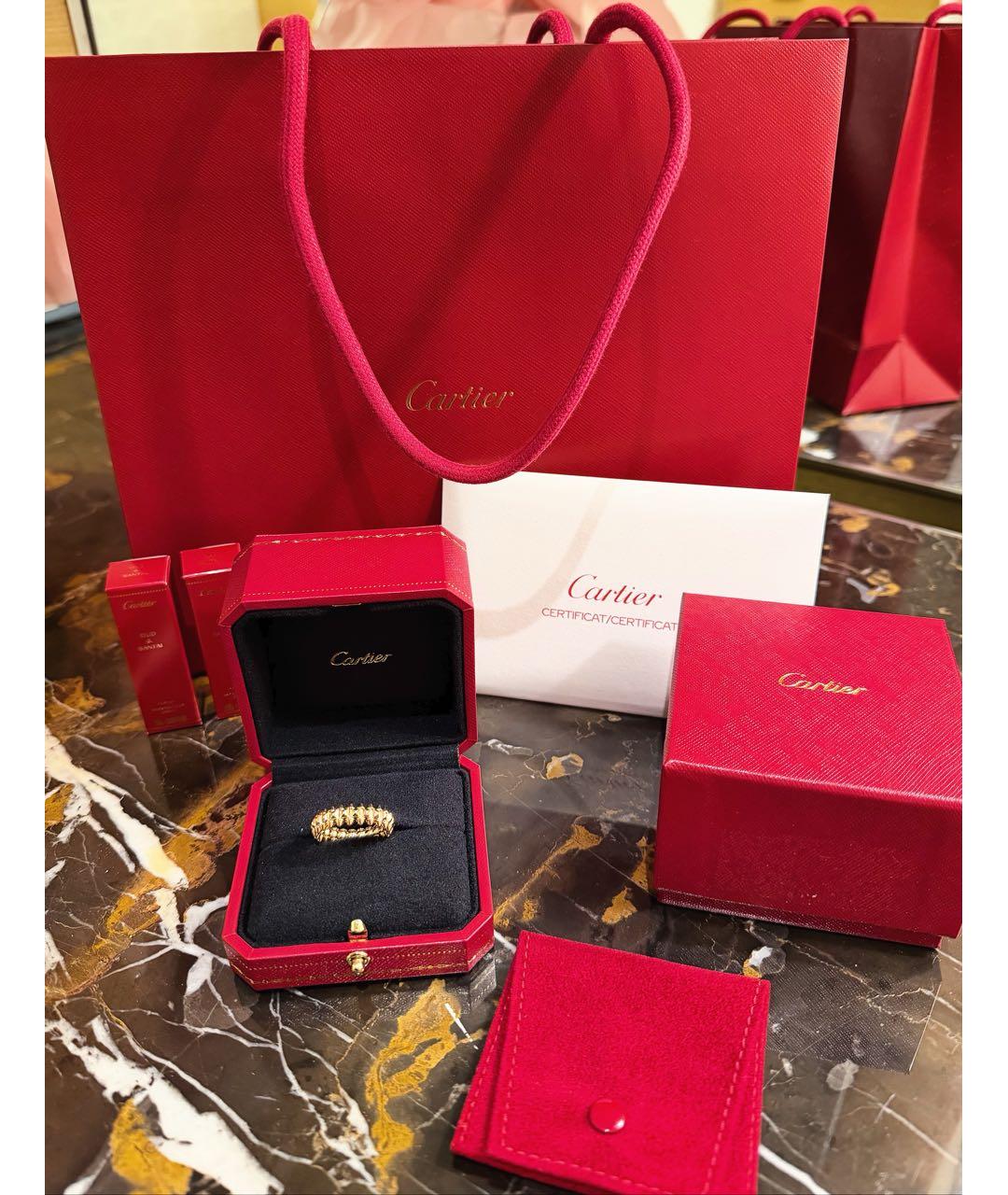 CARTIER Золотое кольцо из розового золота, фото 2