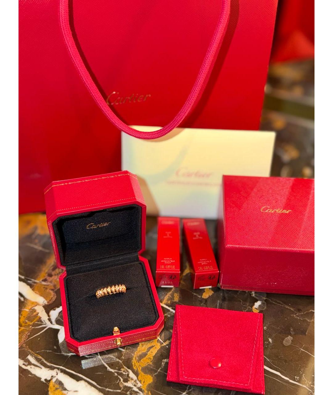 CARTIER Золотое кольцо из розового золота, фото 4