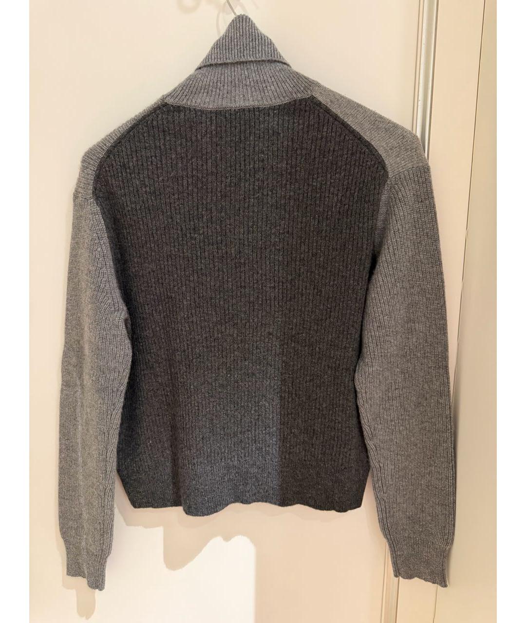 THEORY Серый кашемировый джемпер / свитер, фото 2