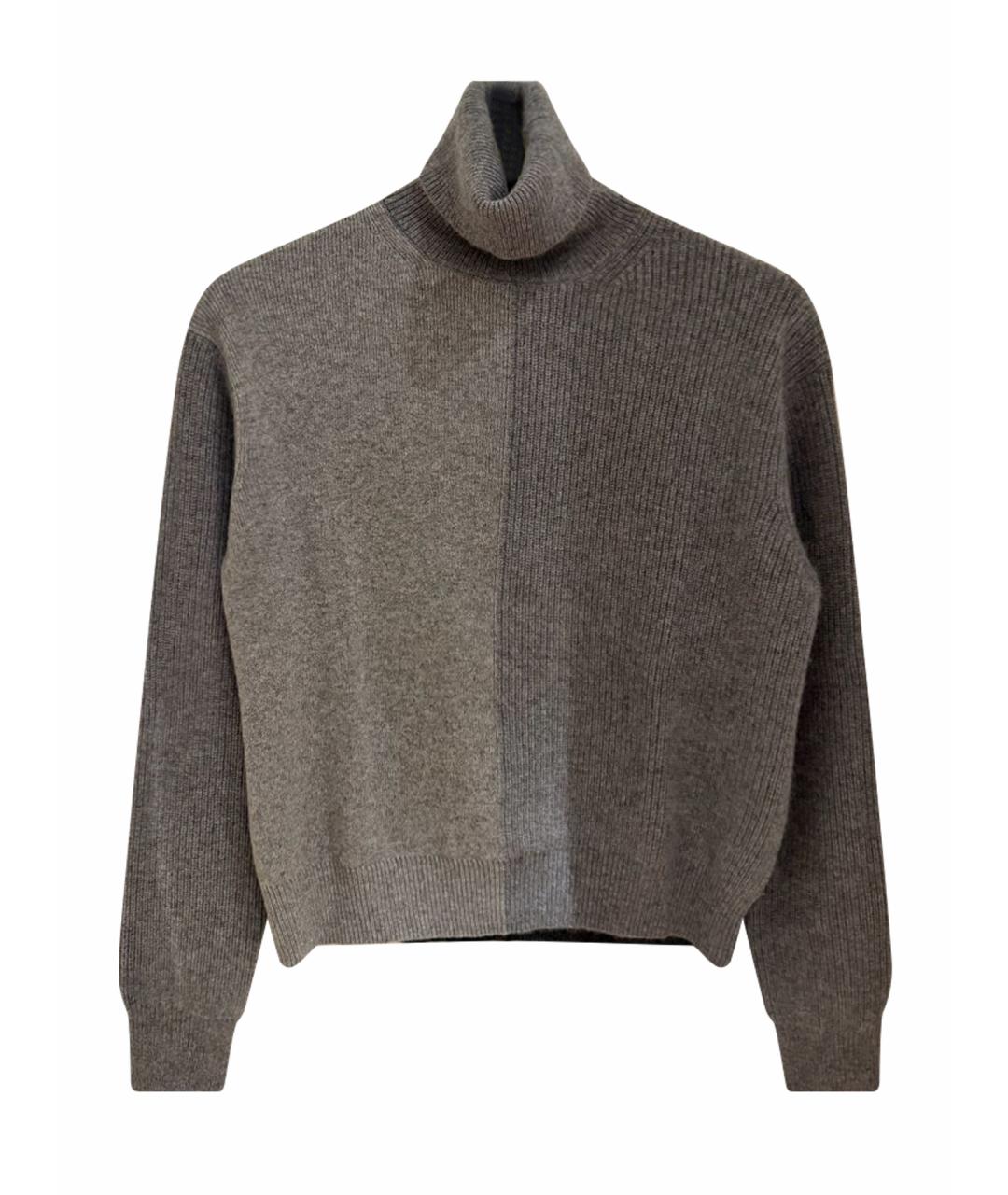 THEORY Серый кашемировый джемпер / свитер, фото 1