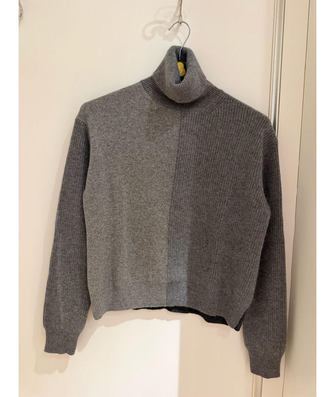 THEORY Серый кашемировый джемпер / свитер, фото 6