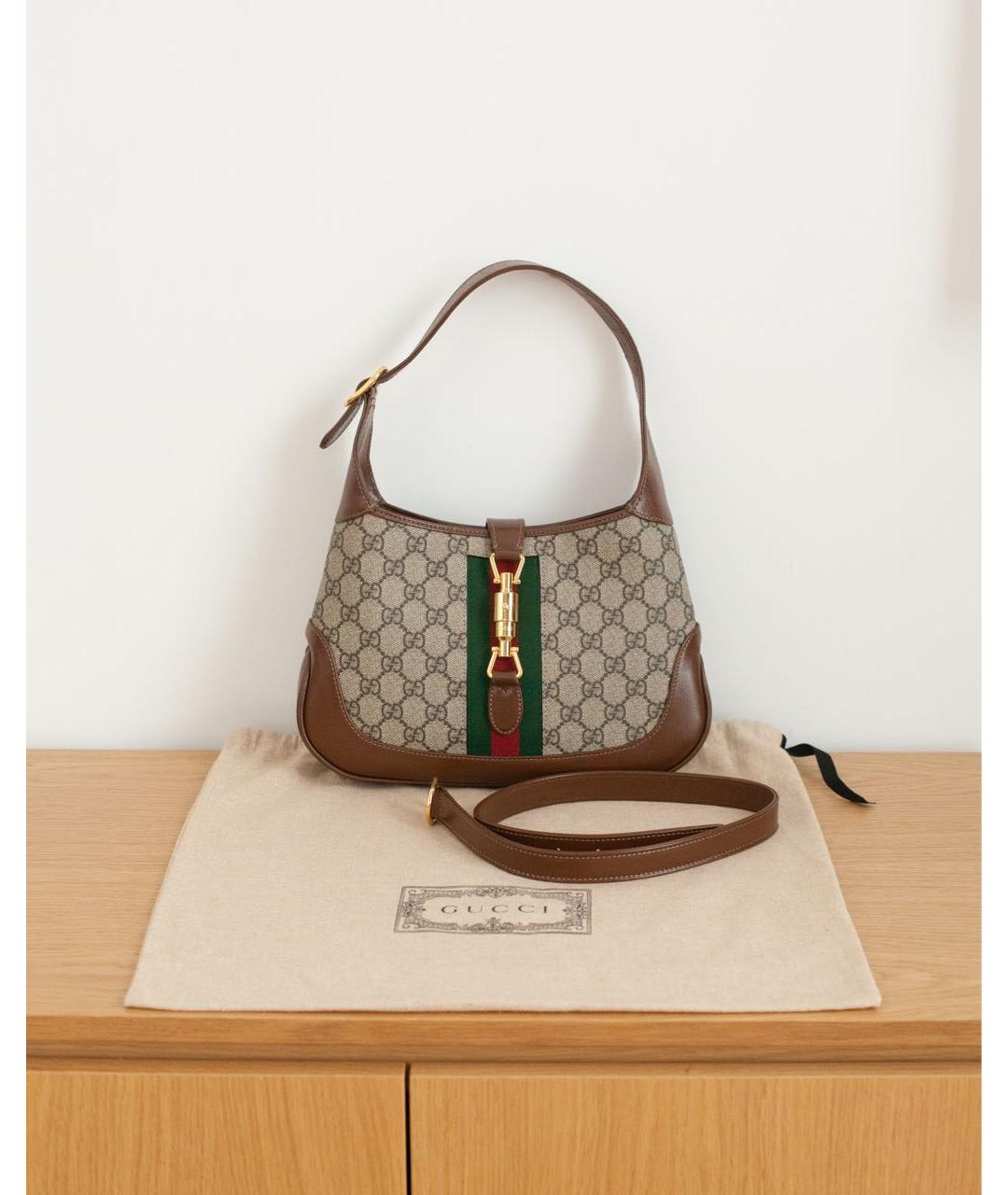 GUCCI Коричневая сумка через плечо, фото 9