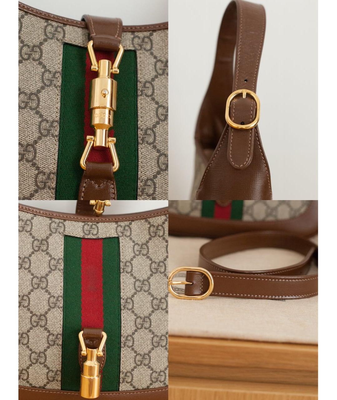 GUCCI Коричневая сумка через плечо, фото 6