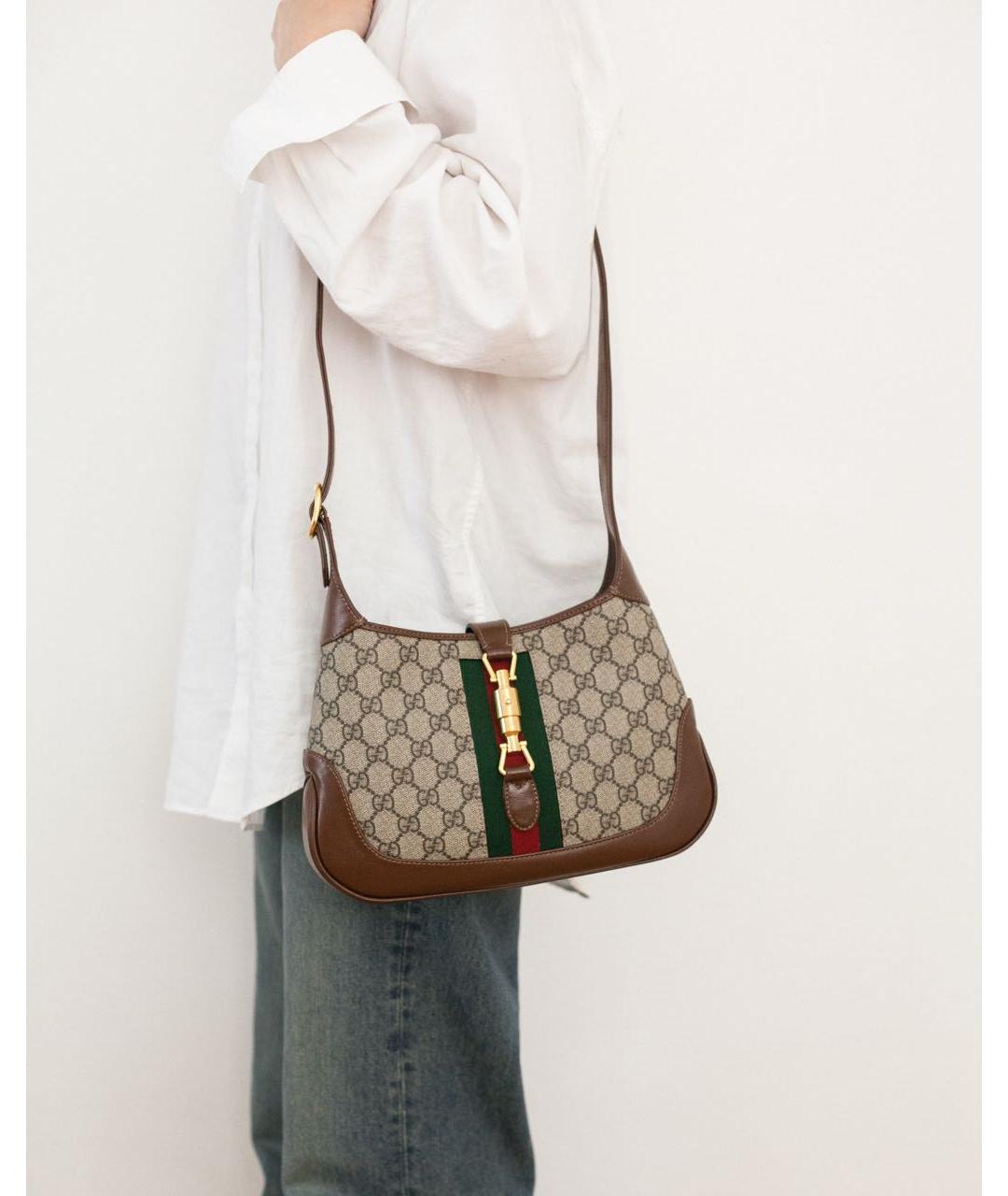 GUCCI Коричневая сумка через плечо, фото 8