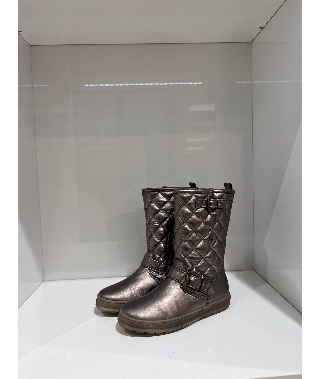 BLUMARINE Кожаные сапоги, фото 2