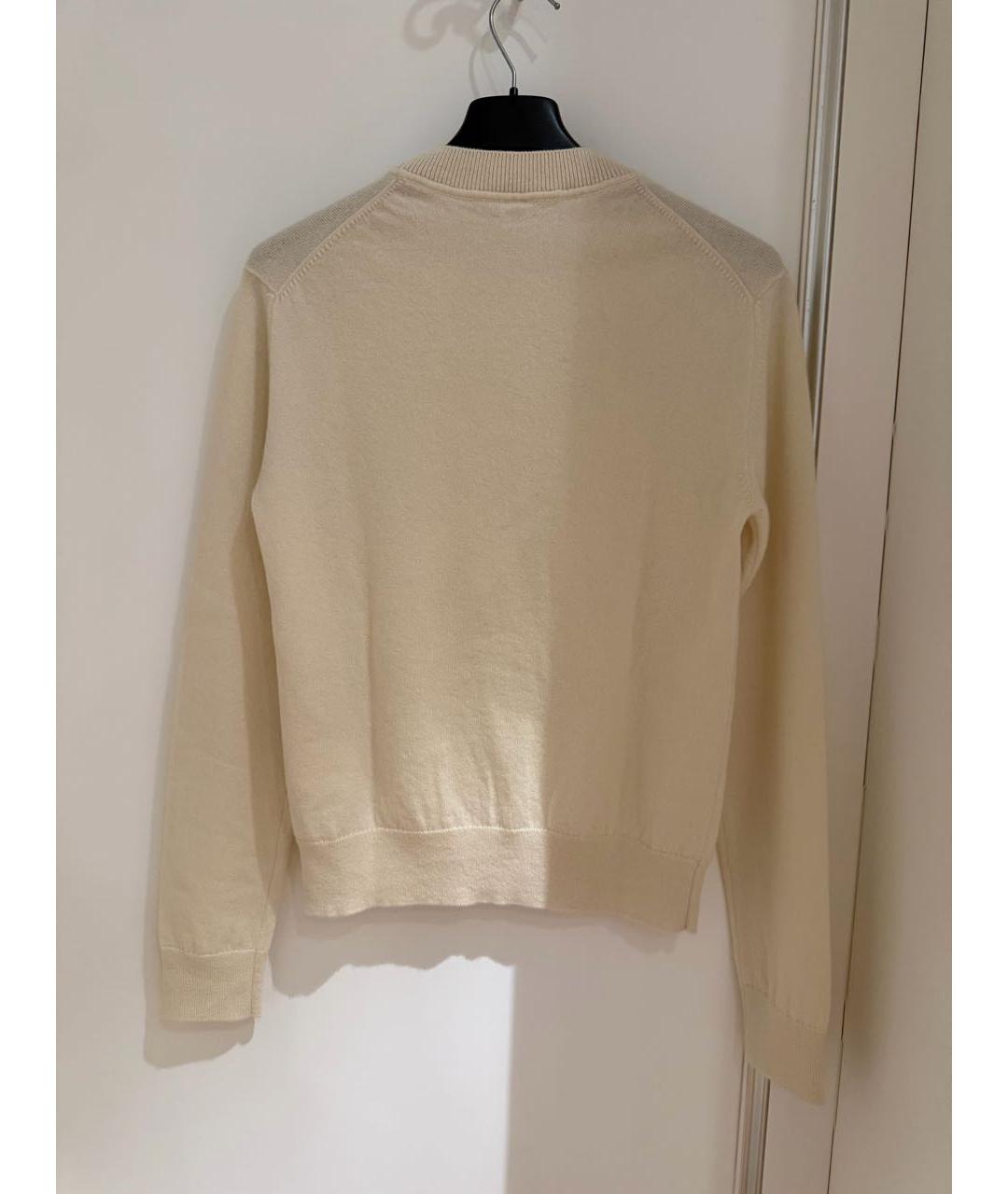HERMES Бежевый кашемировый джемпер / свитер, фото 2