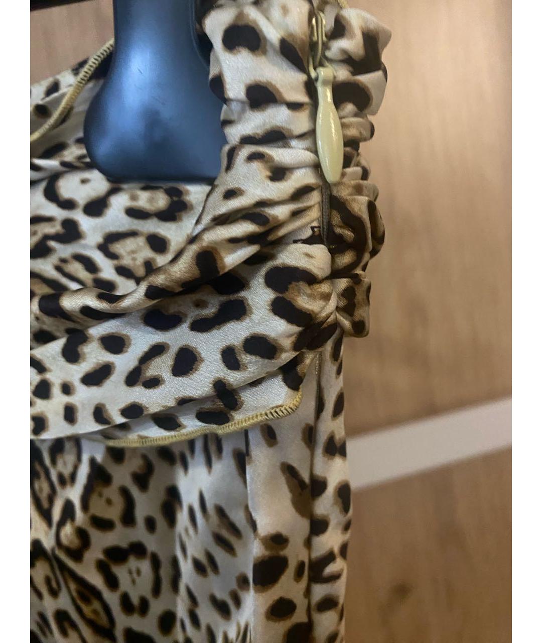 CAVALLI CLASS Шелковая юбка миди, фото 3