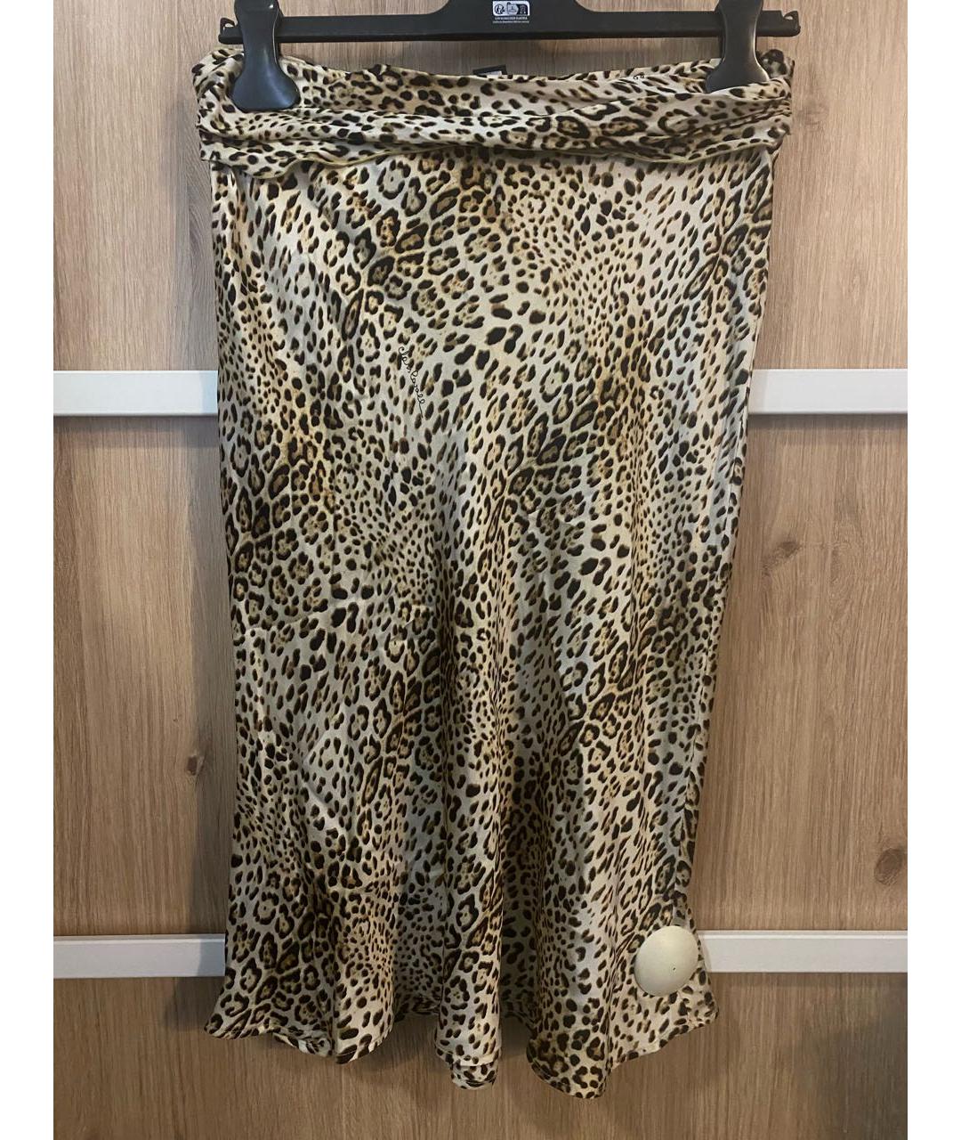 CAVALLI CLASS Шелковая юбка миди, фото 2