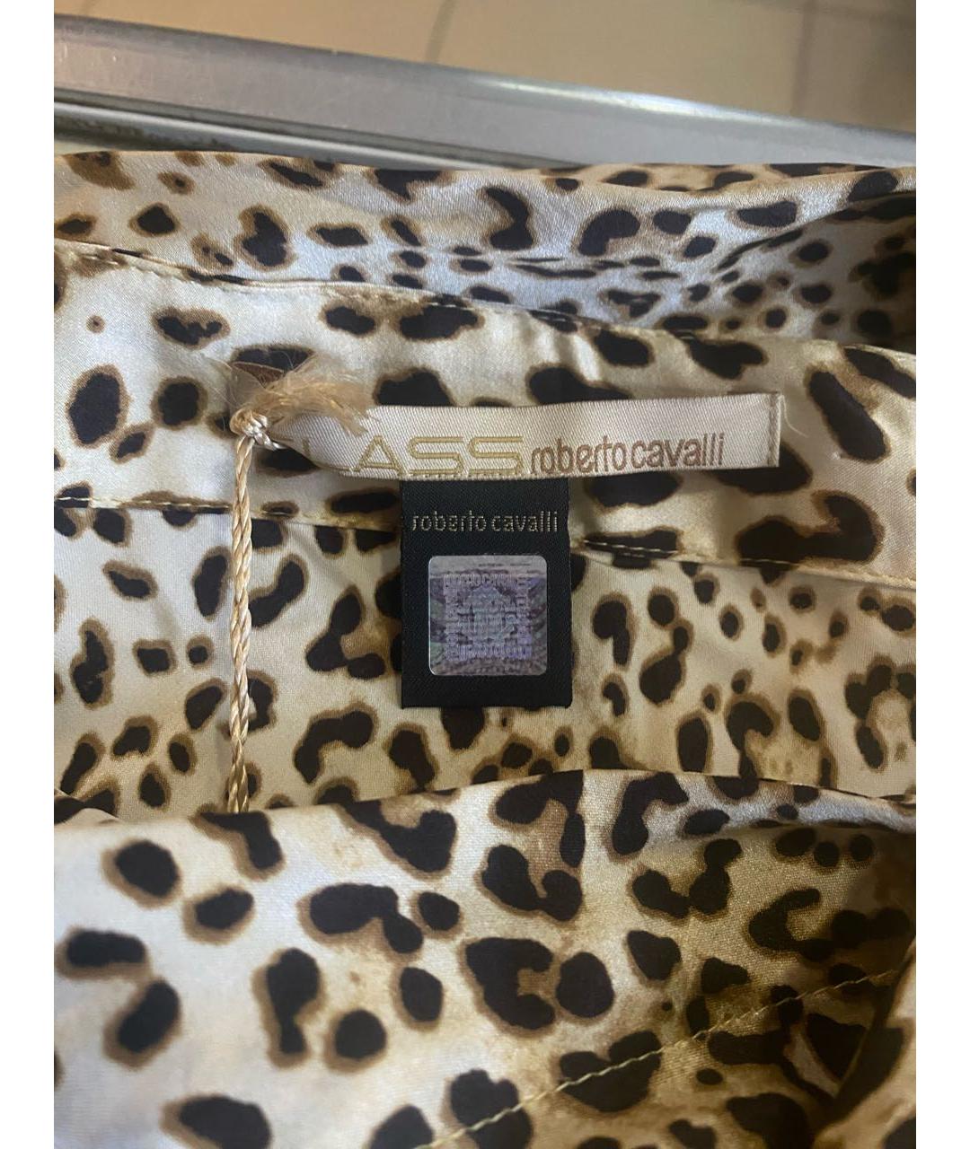 CAVALLI CLASS Шелковая юбка миди, фото 4