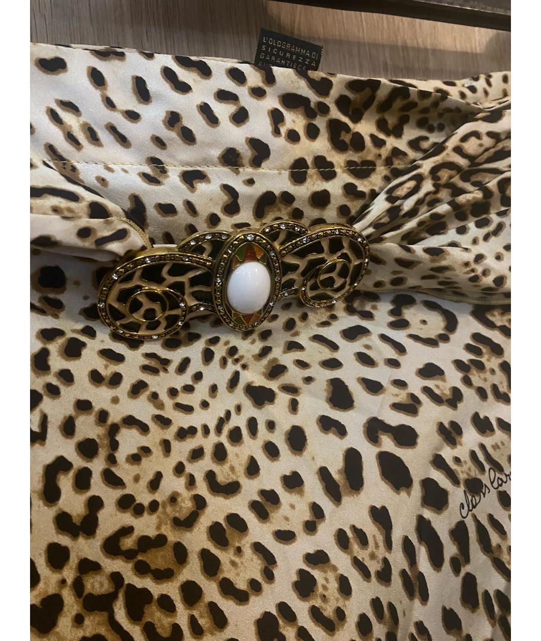 CAVALLI CLASS Шелковая юбка миди, фото 6