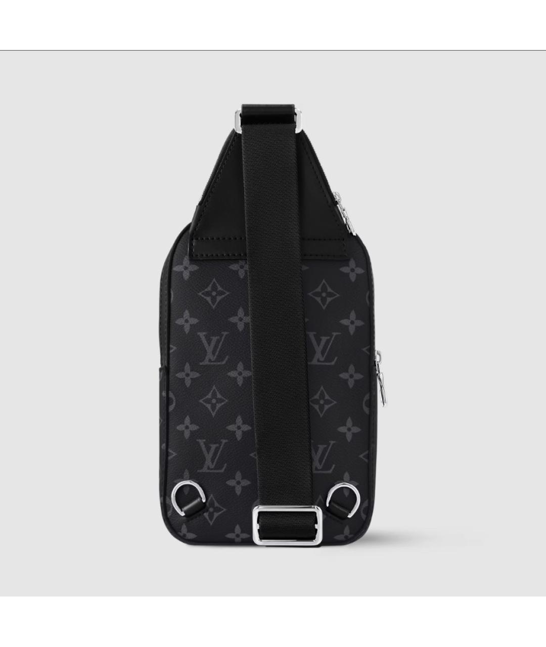 LOUIS VUITTON Черная сумка на плечо, фото 8