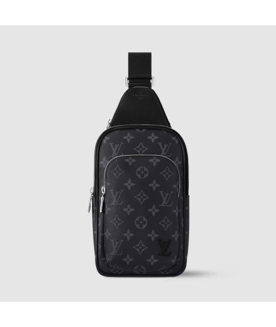 LOUIS VUITTON Черная сумка на плечо, фото 10
