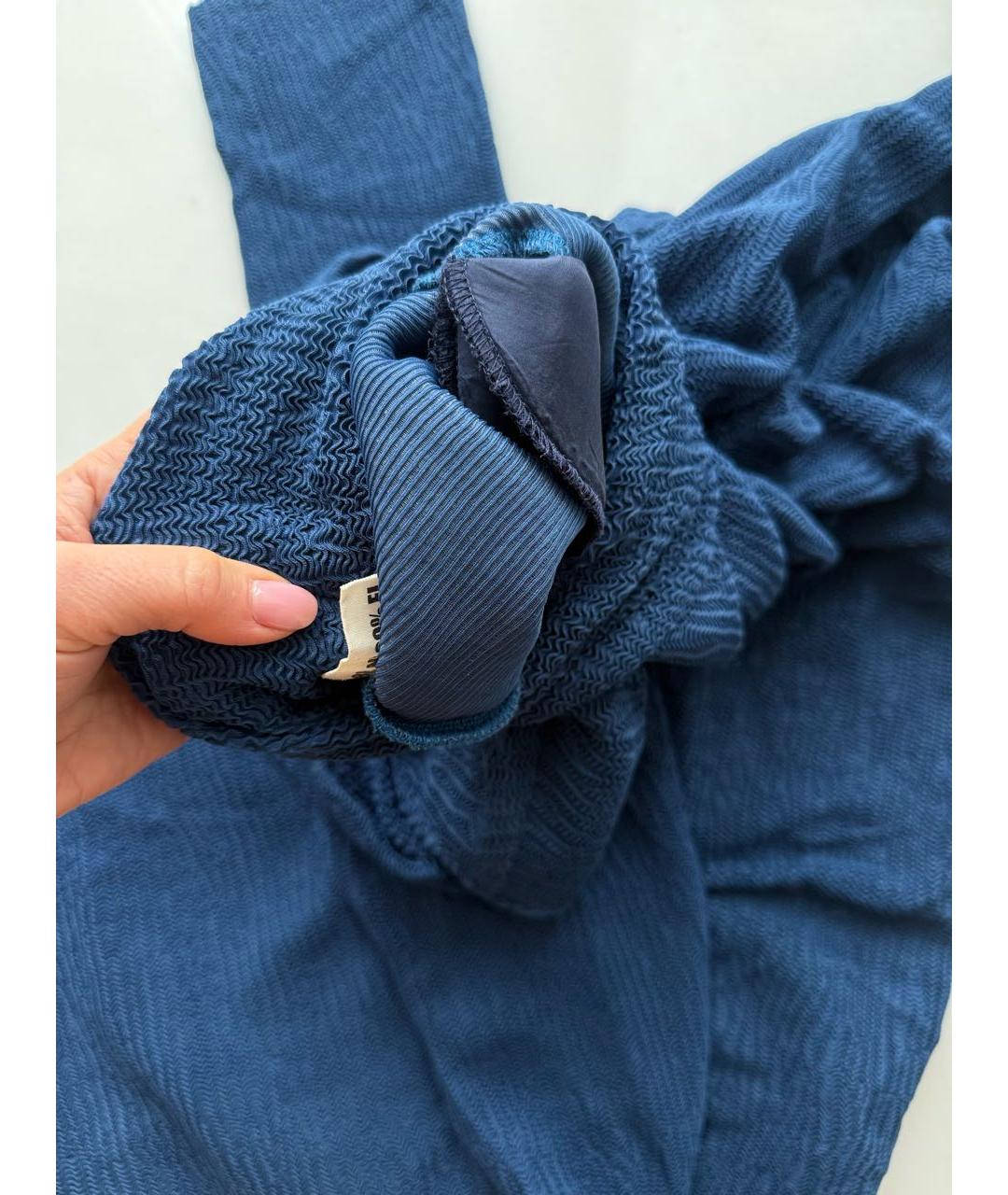 PLANTA ROSA Темно-синее платье, фото 7