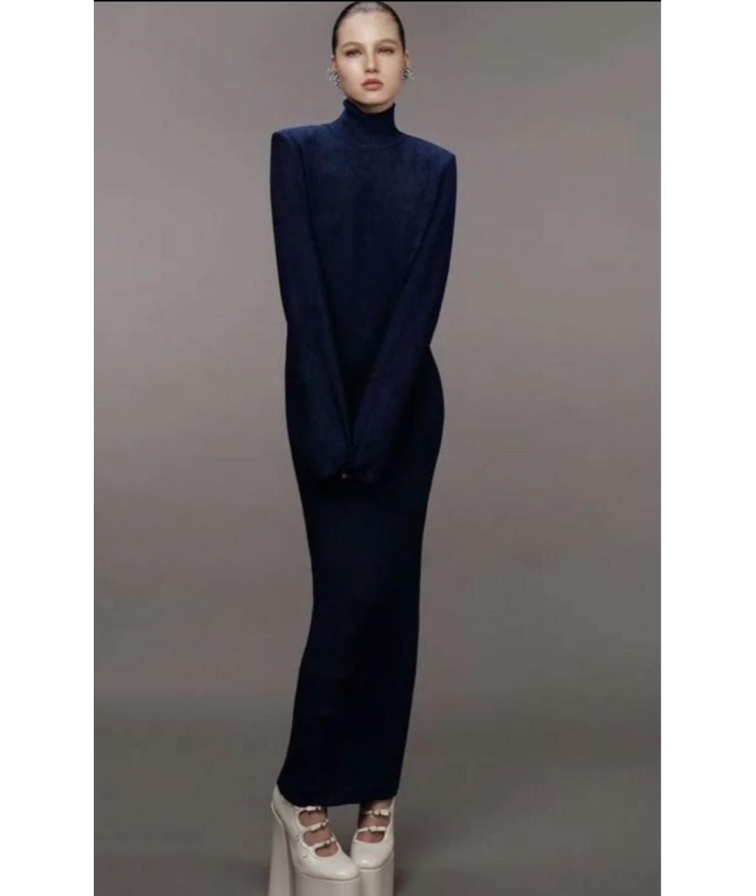 PLANTA ROSA Темно-синее платье, фото 2