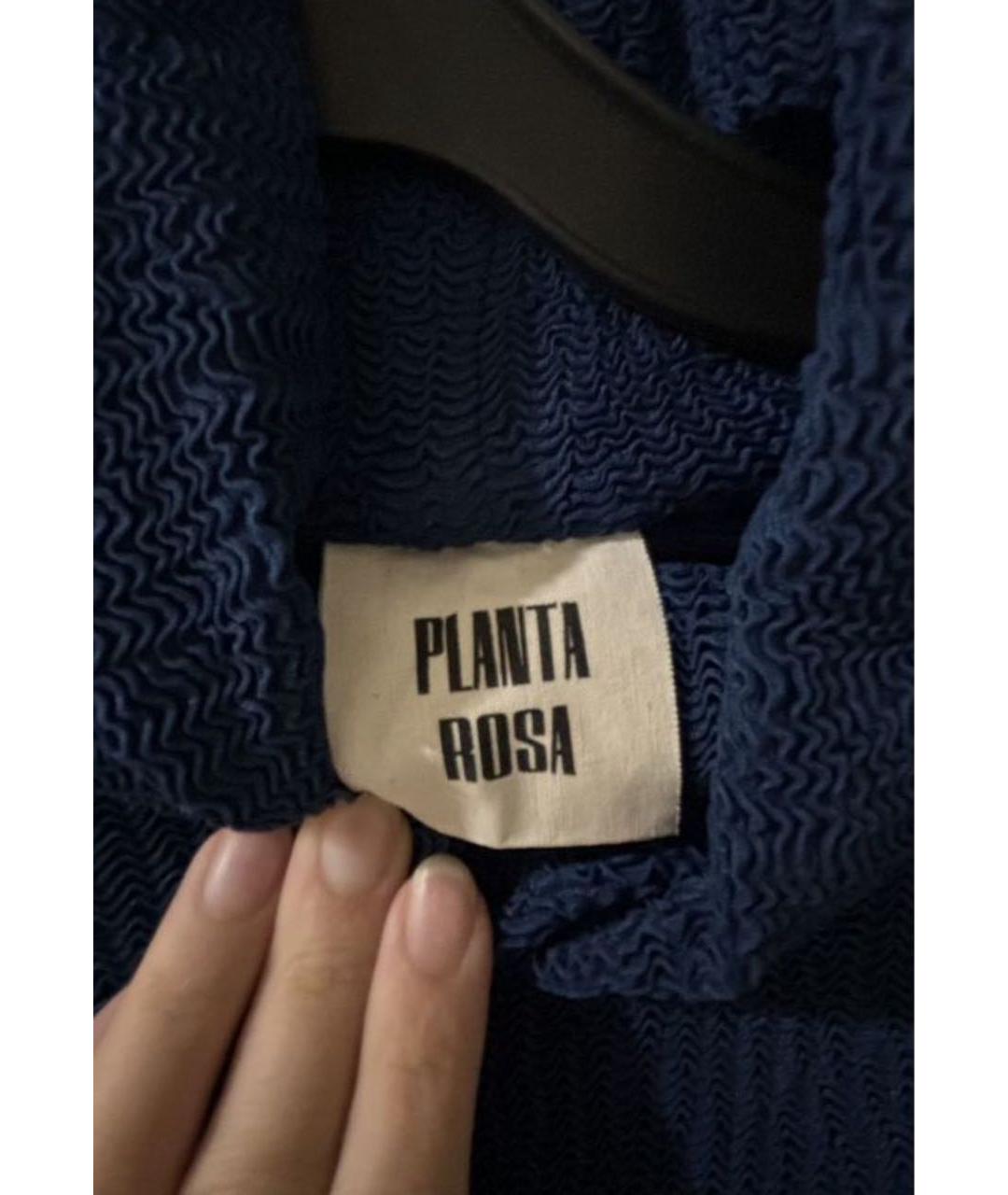 PLANTA ROSA Темно-синее платье, фото 4