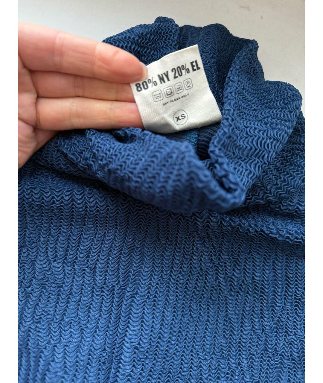 PLANTA ROSA Темно-синее платье, фото 5