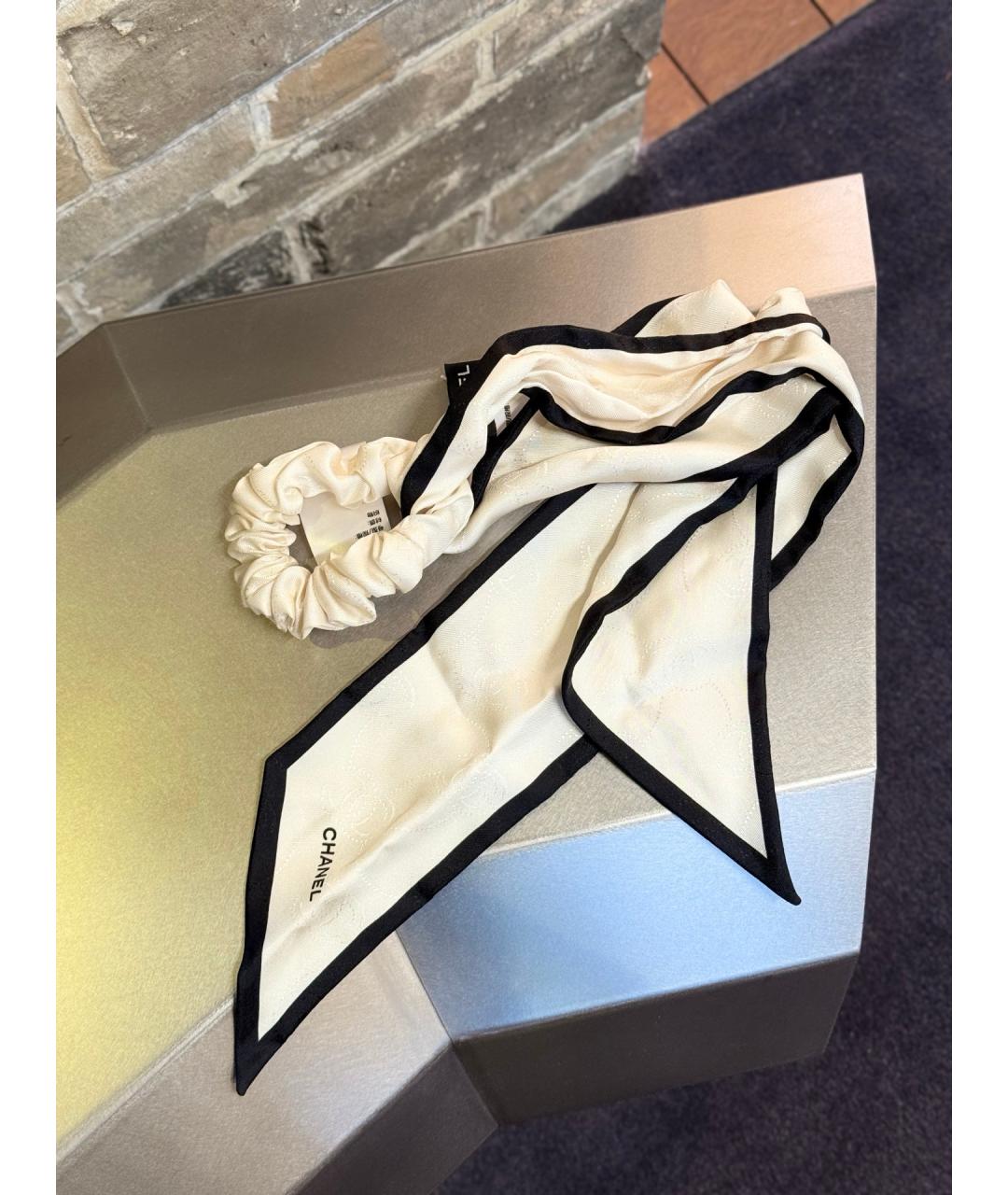 CHANEL Белая повязка, фото 2