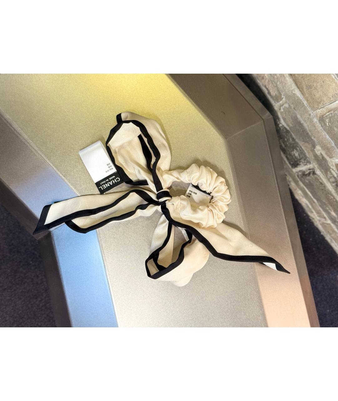 CHANEL Белая повязка, фото 3
