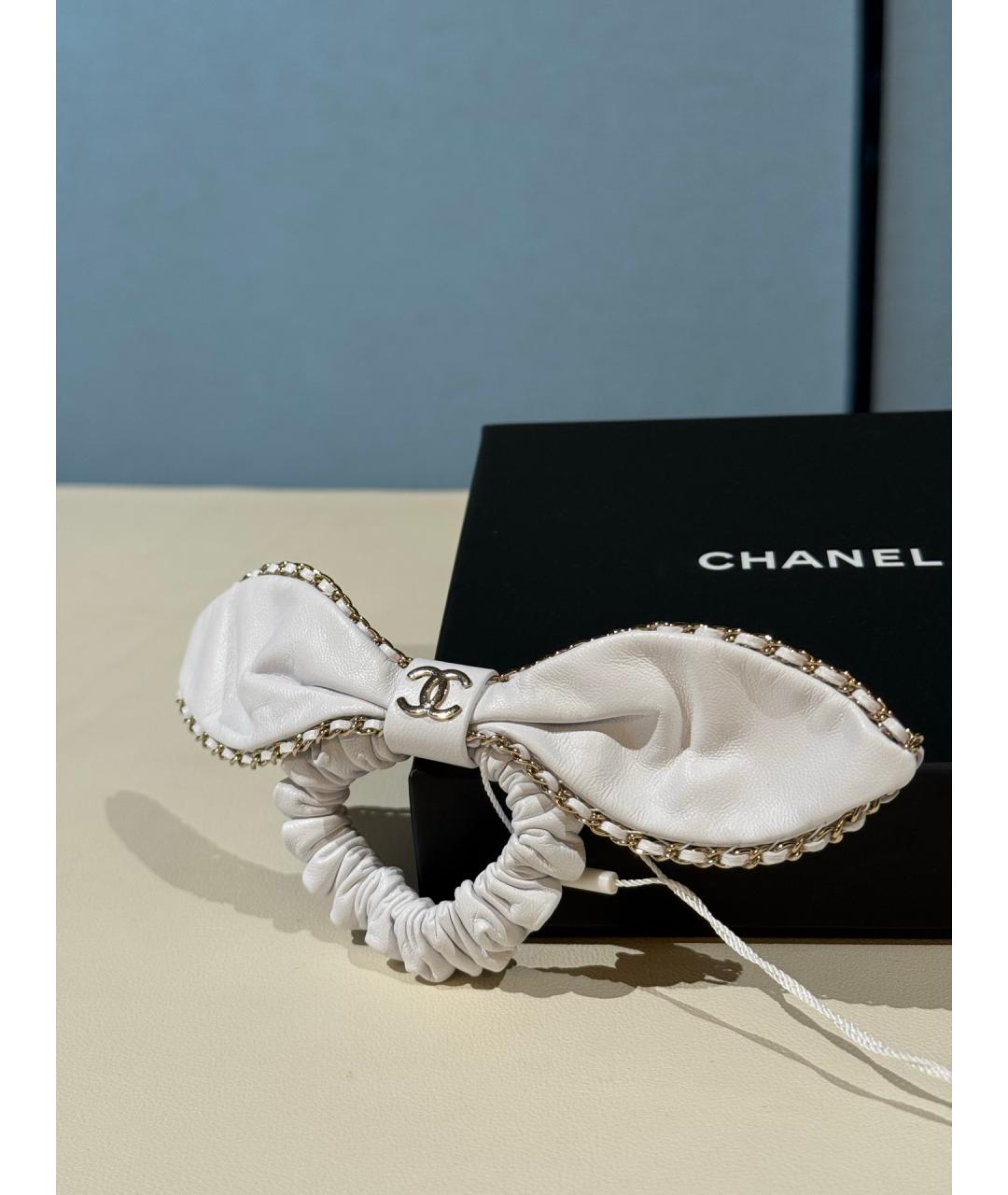 CHANEL Белая резинка, фото 2
