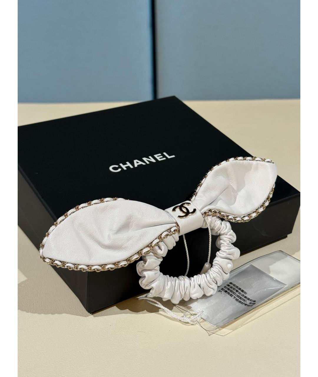 CHANEL Белая резинка, фото 4