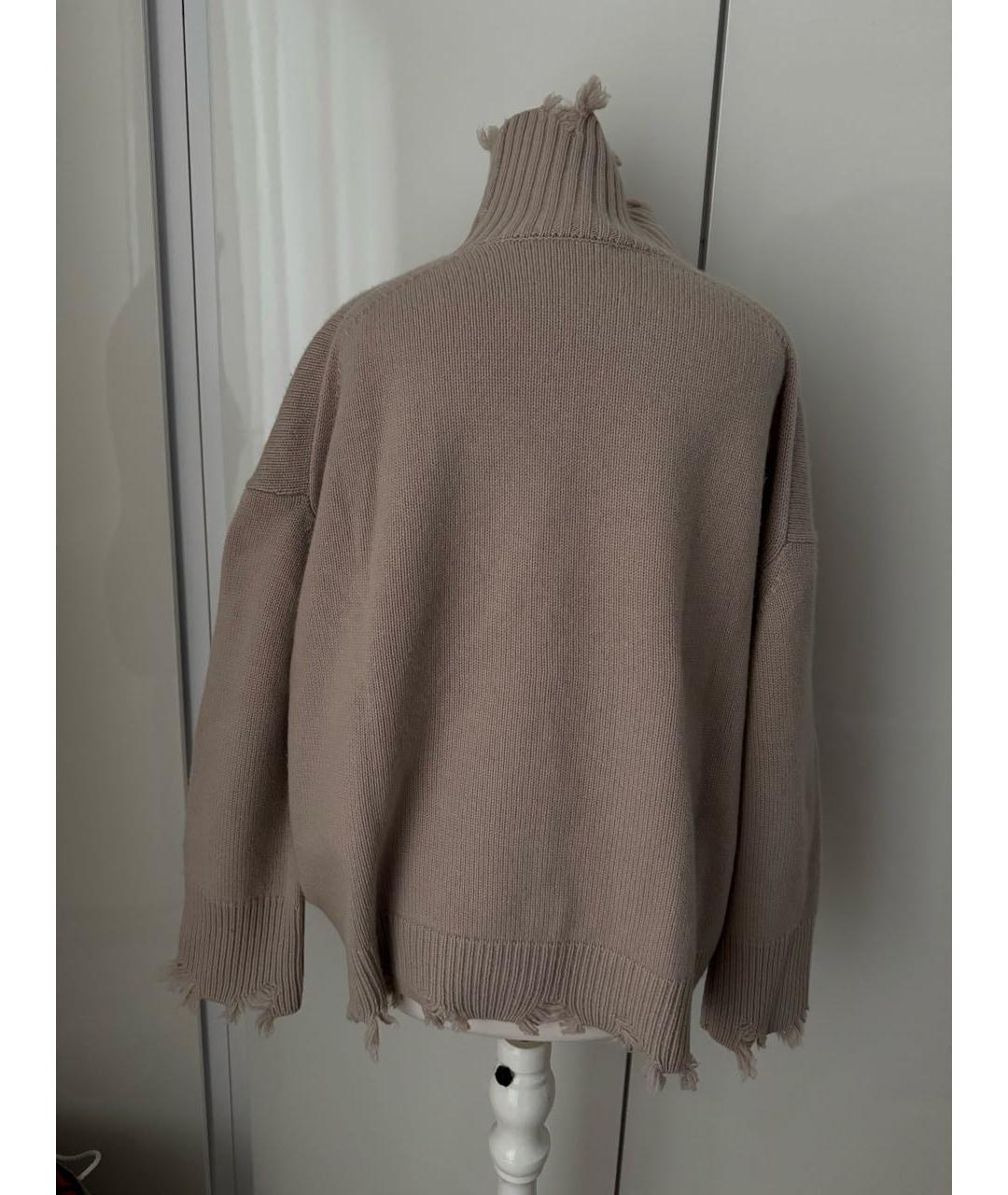 ADDICTED Бежевый кашемировый джемпер / свитер, фото 2