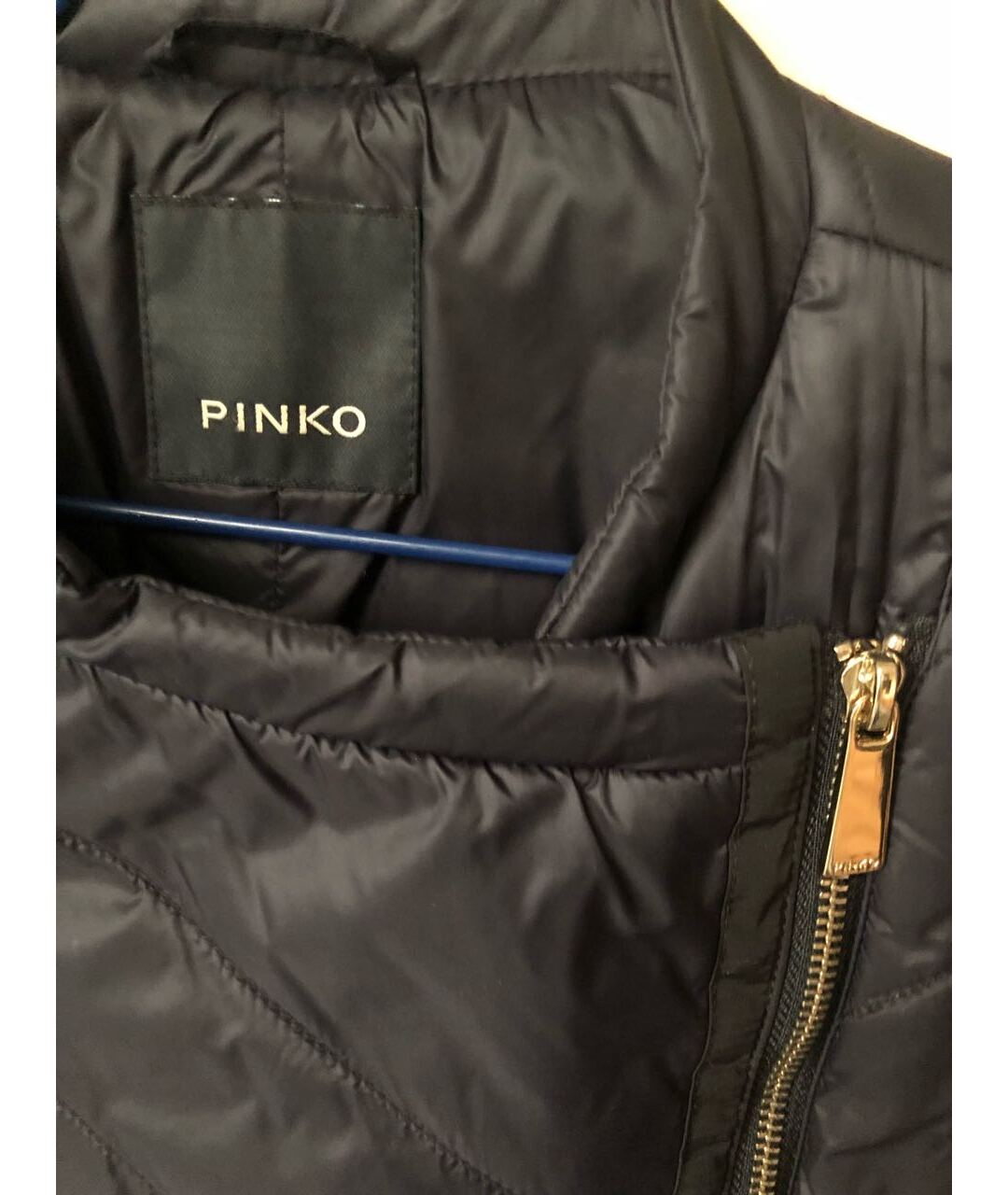 PINKO Черная полиэстеровая куртка, фото 3