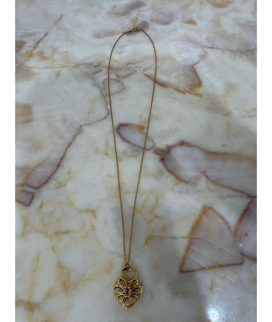 TIFFANY&CO Золотое колье из желтого золота, фото 7