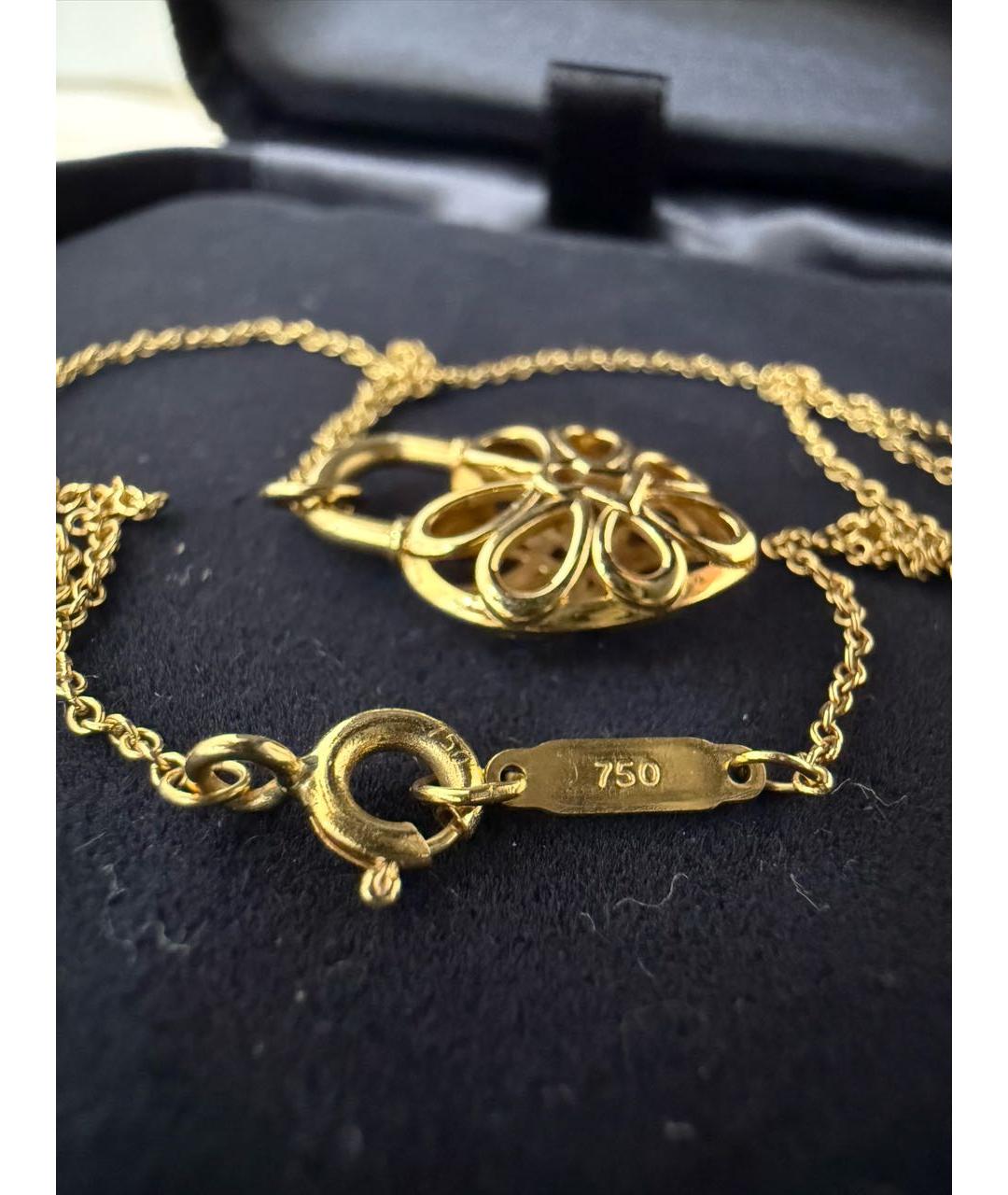TIFFANY&CO Золотое колье из желтого золота, фото 4