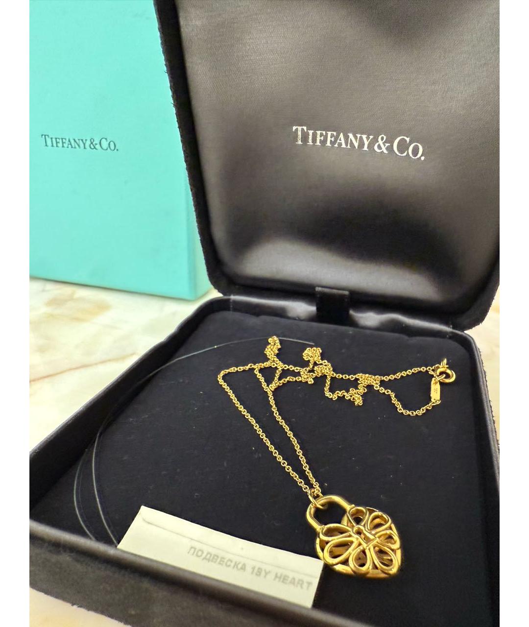 TIFFANY&CO Золотое колье из желтого золота, фото 6