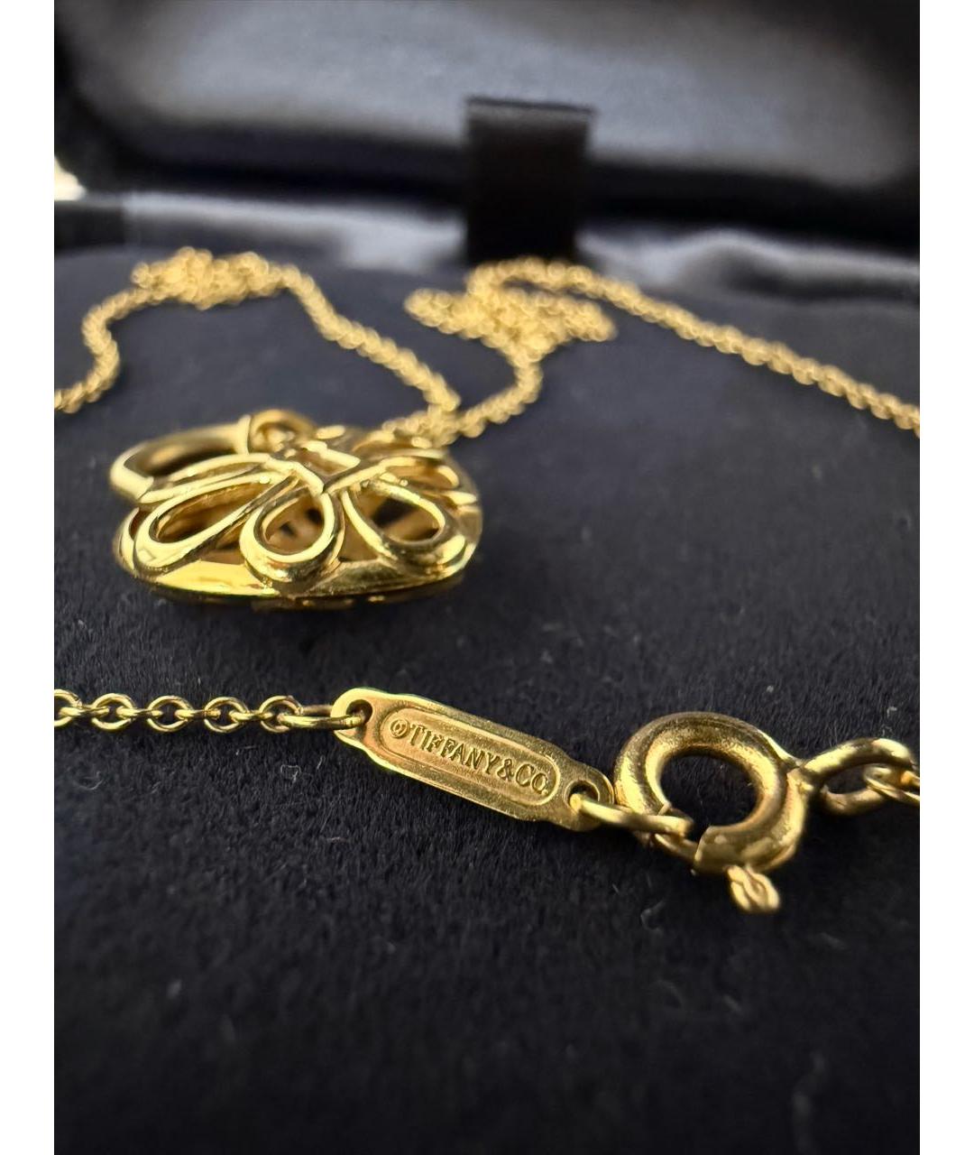 TIFFANY&CO Золотое колье из желтого золота, фото 3