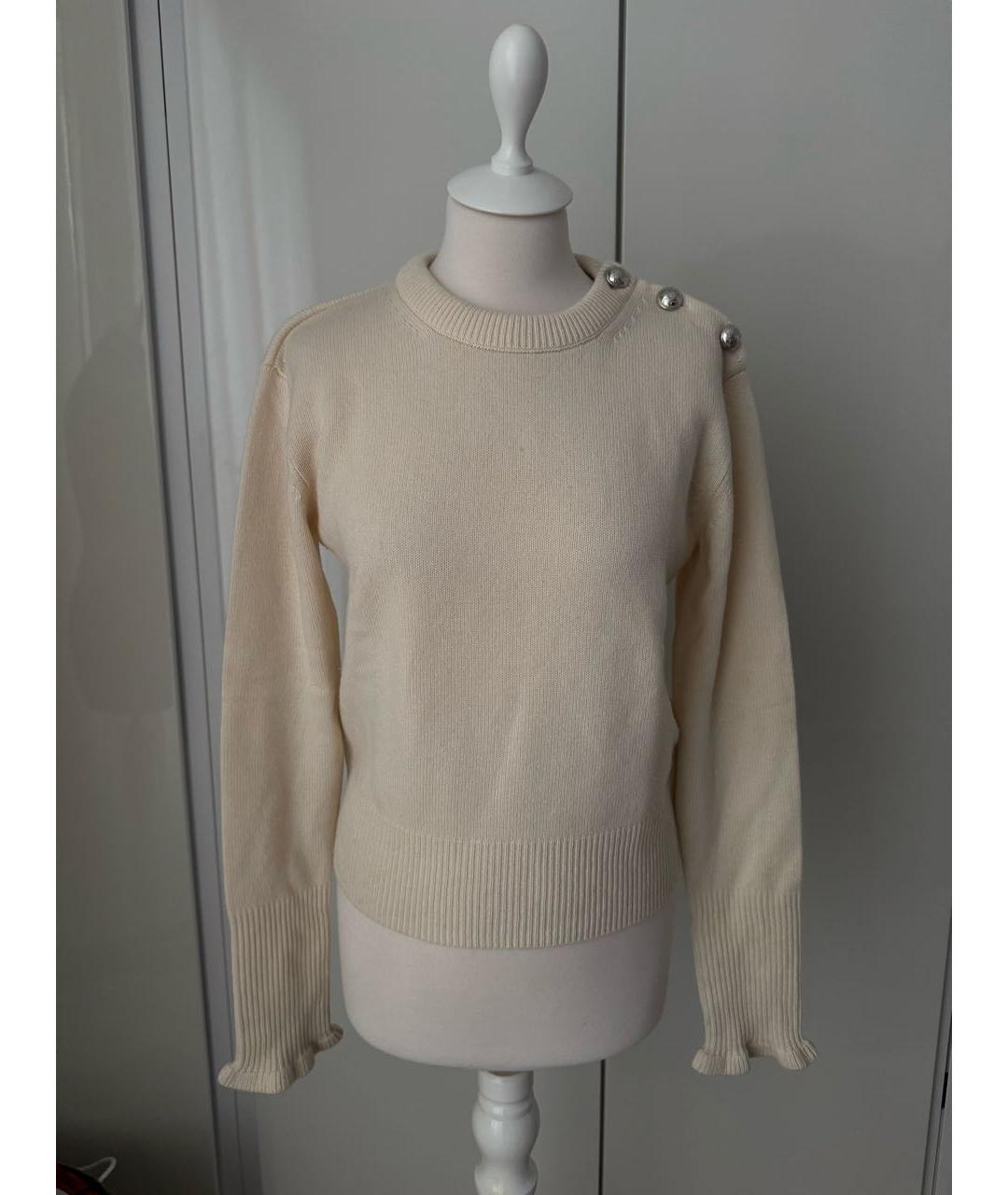CHLOE Бежевый кашемировый джемпер / свитер, фото 6