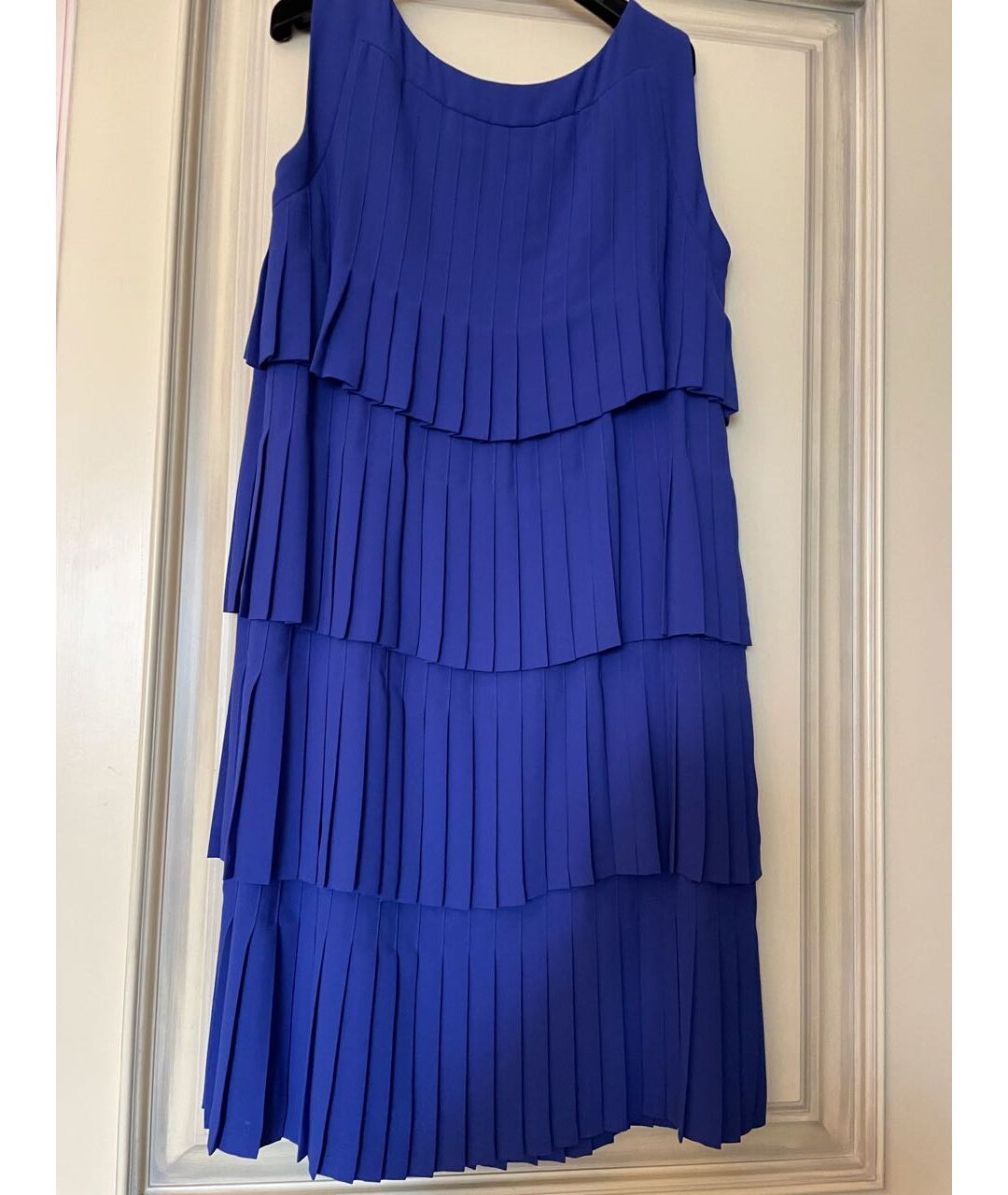 LAUREL Синее полиэстеровое вечернее платье, фото 2