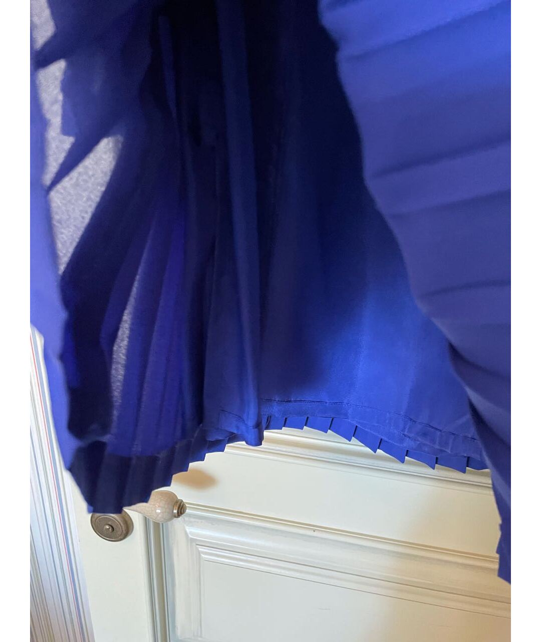 LAUREL Синее полиэстеровое вечернее платье, фото 6