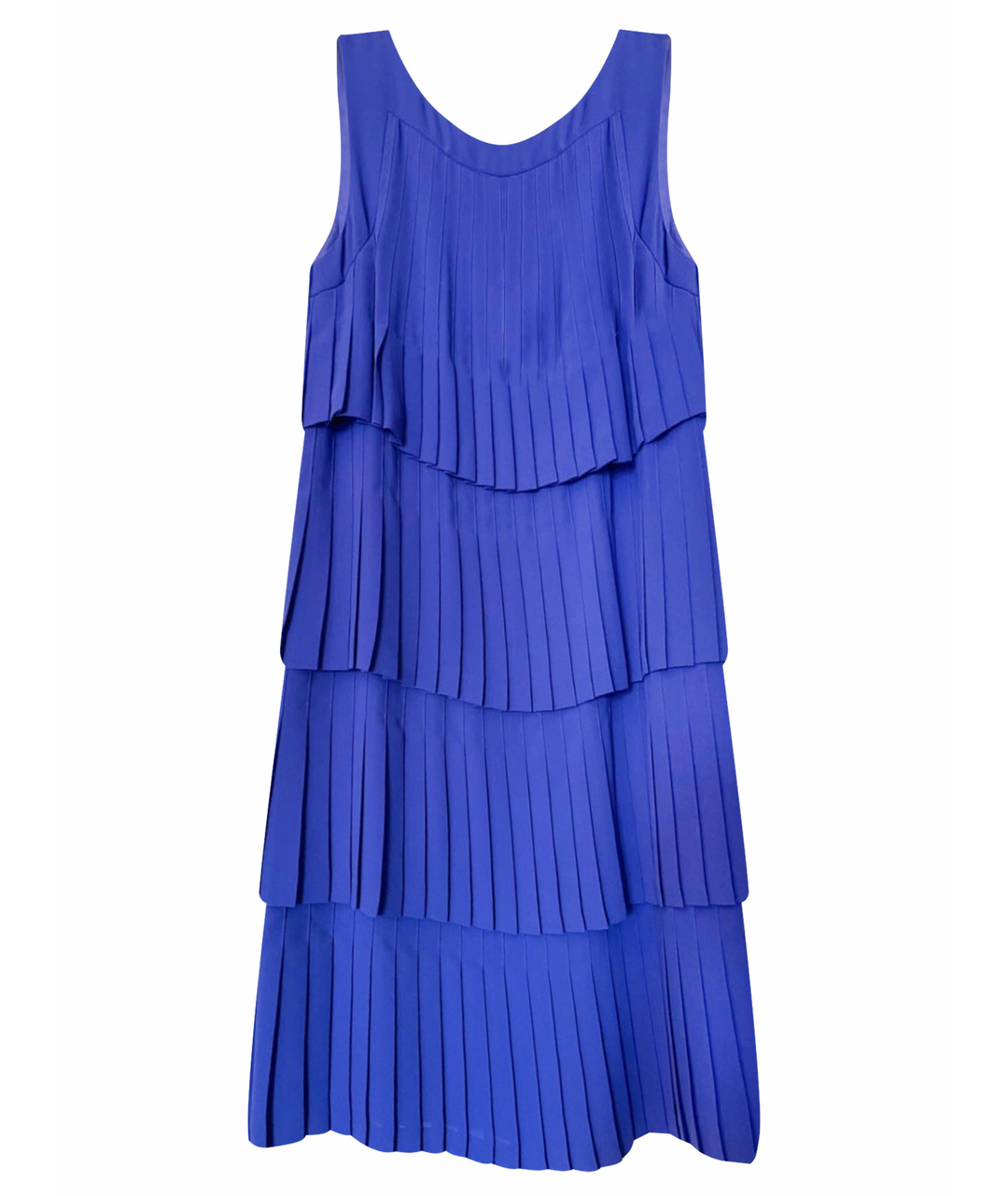 LAUREL Синее полиэстеровое вечернее платье, фото 1