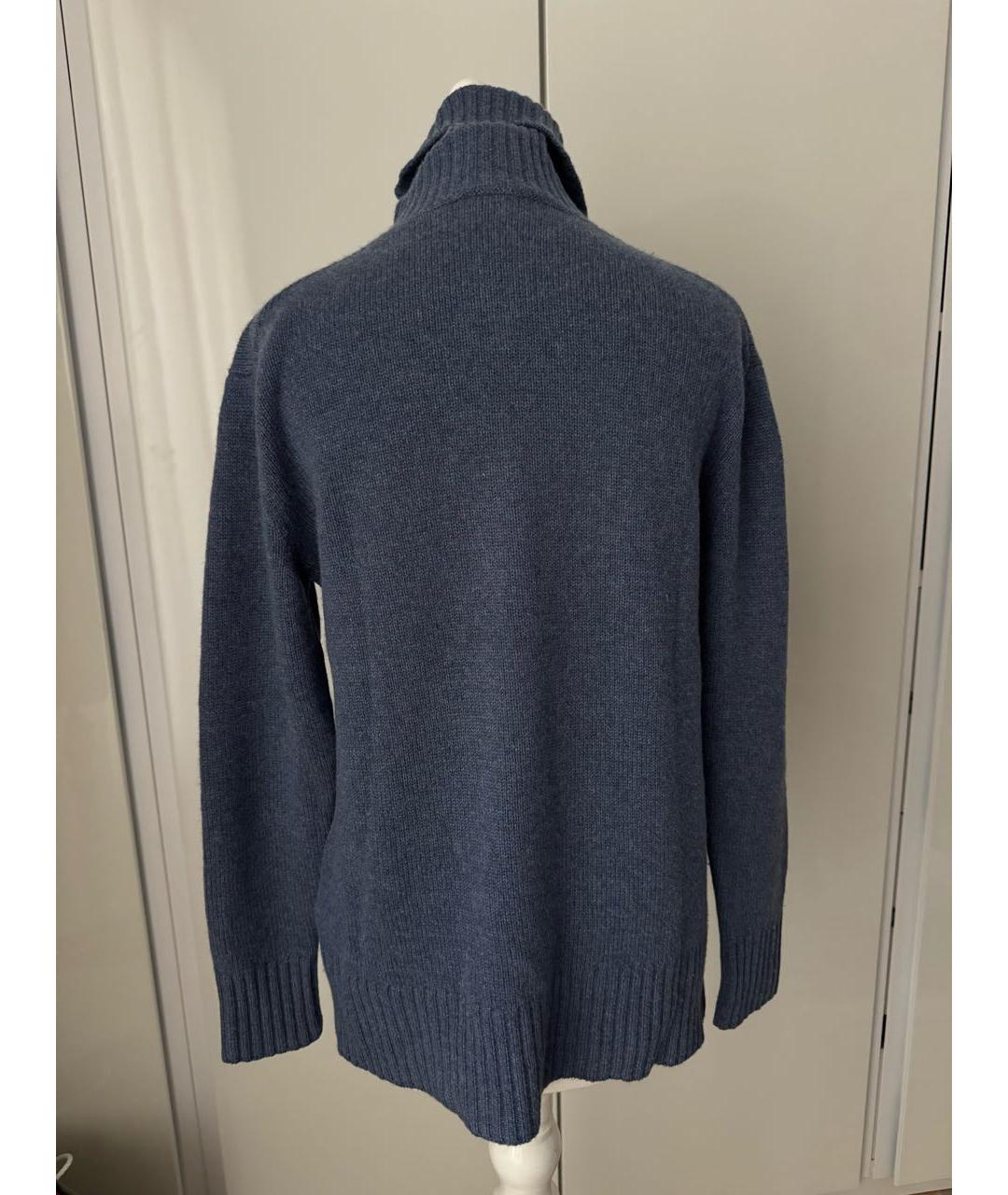 CHLOE Темно-синий кашемировый джемпер / свитер, фото 2