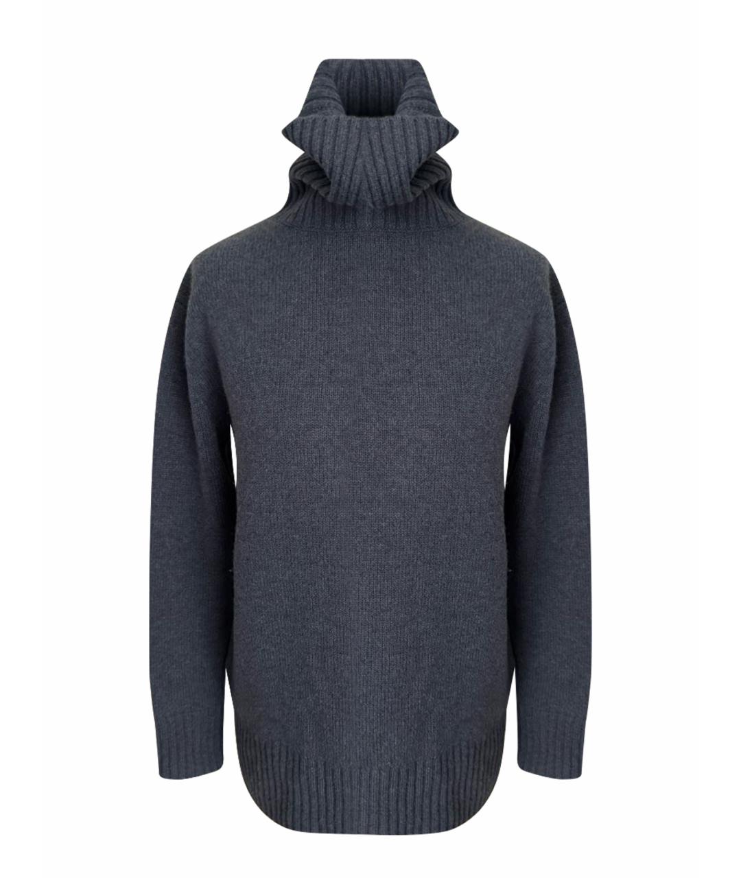 CHLOE Темно-синий кашемировый джемпер / свитер, фото 1