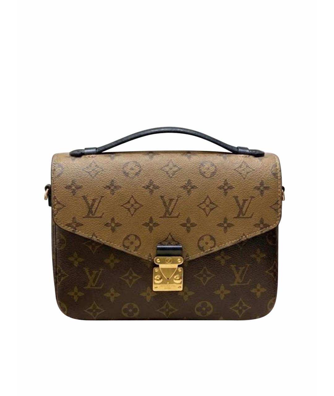 LOUIS VUITTON Коричневая сумка через плечо, фото 1