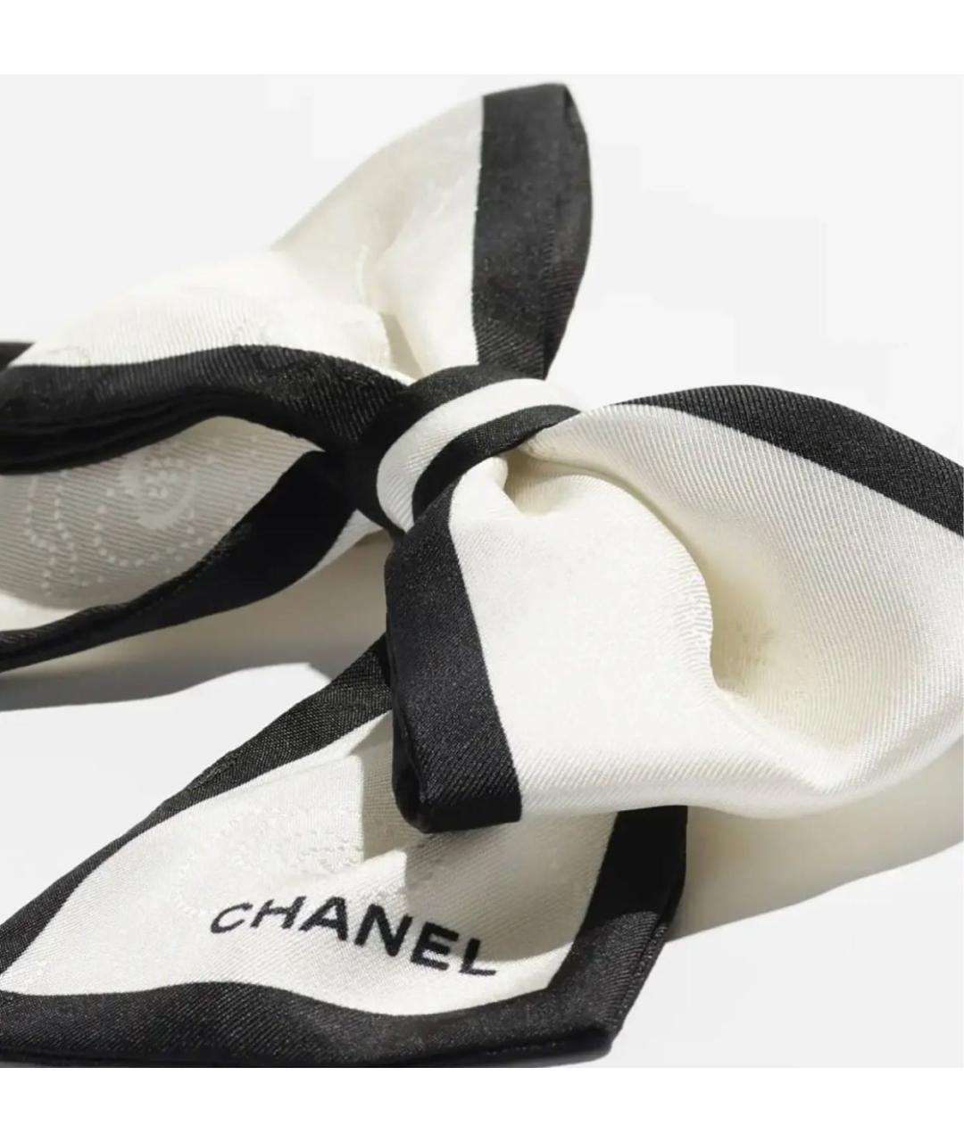 CHANEL Белая заколка, фото 2