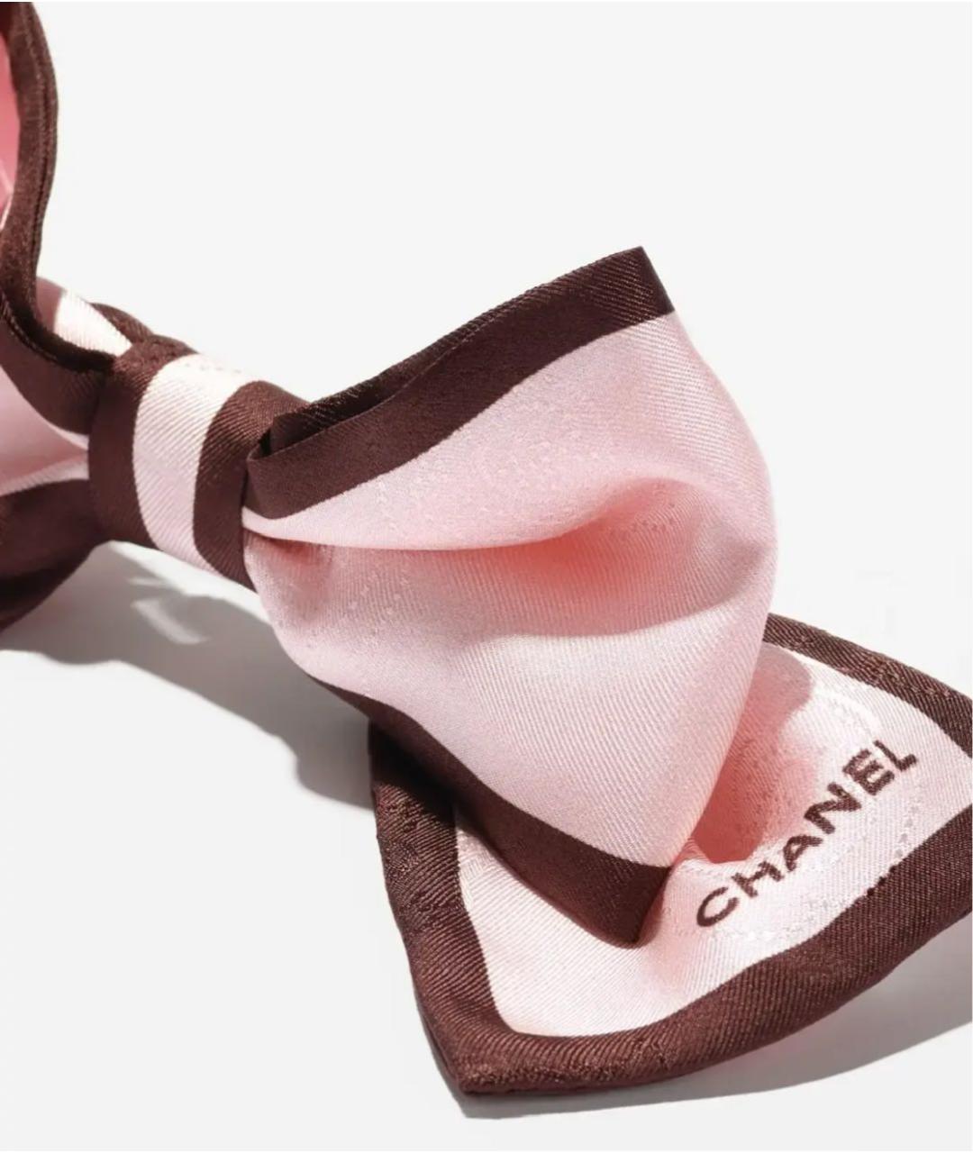 CHANEL Розовая заколка, фото 2