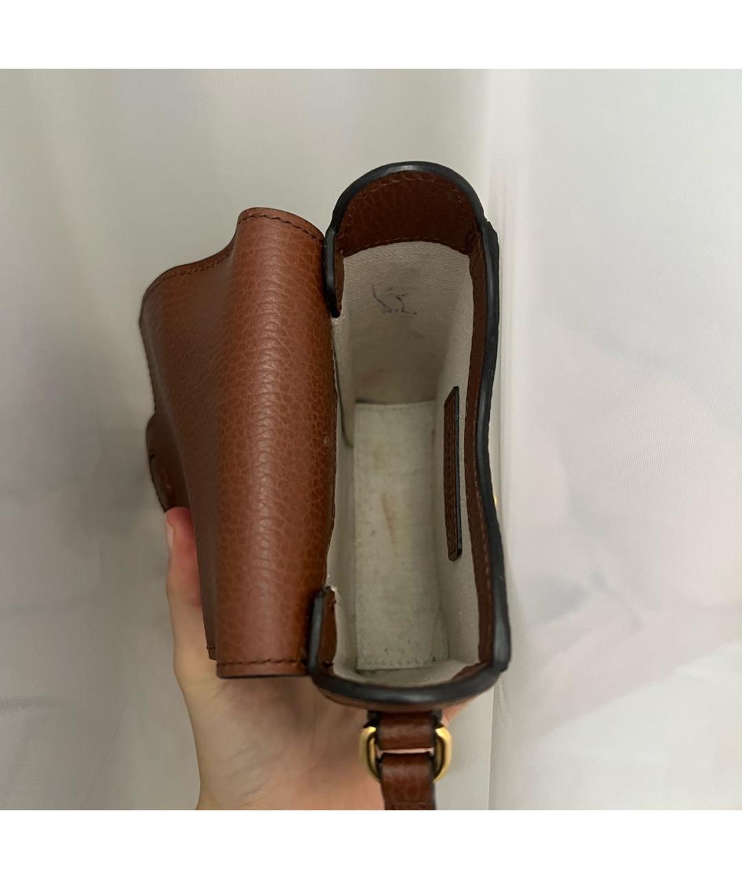 GUCCI Темно-синяя деним сумка через плечо, фото 6